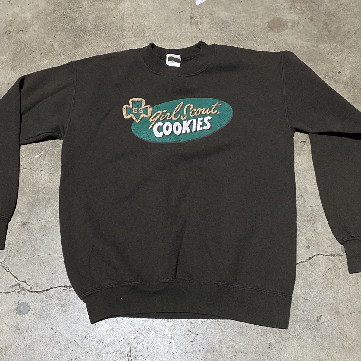 T-shirt Vintage Hanes 'I Deerly Love Girl Scout Cookies' - Années 80/90 - Taille XL Homme