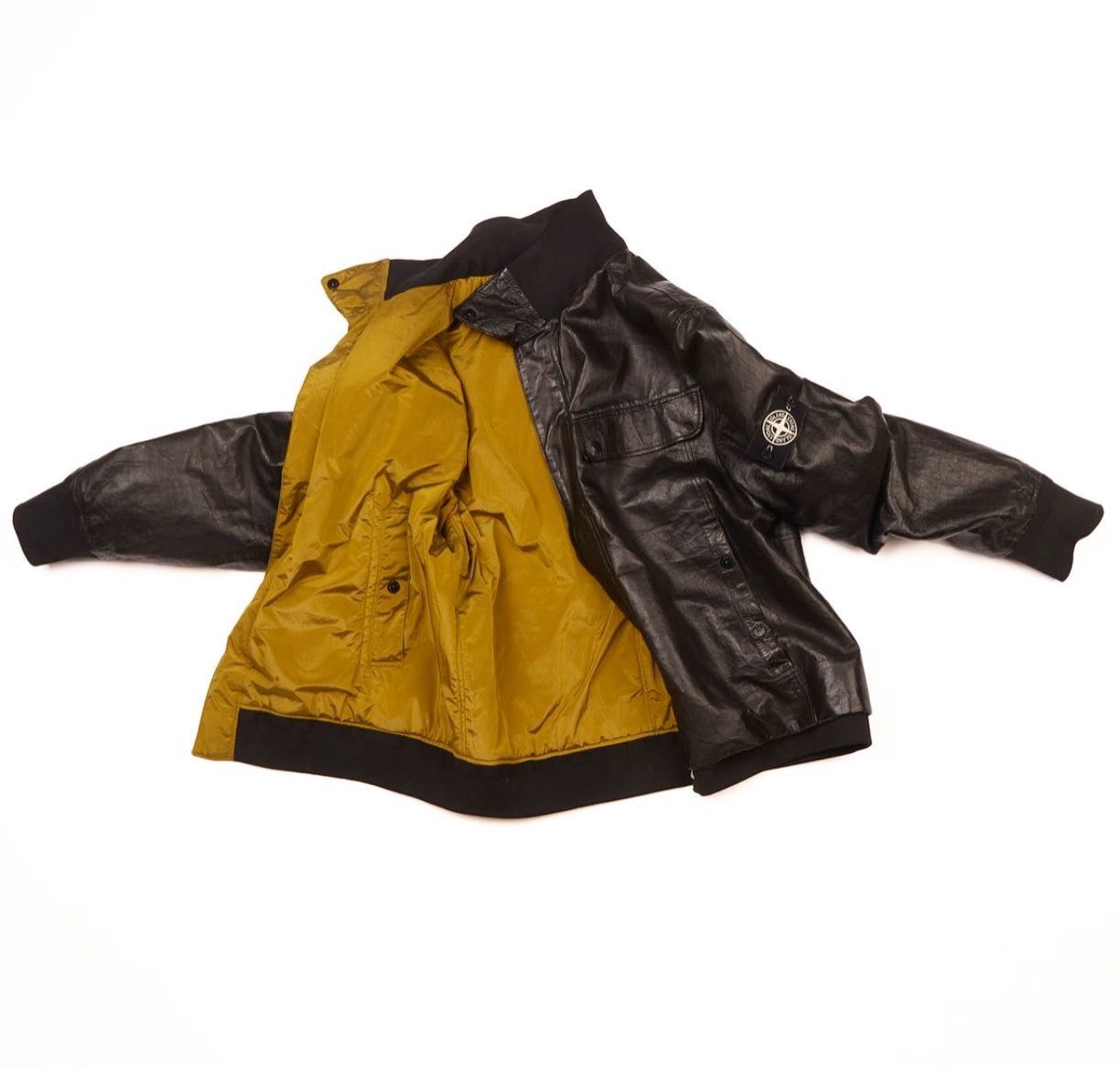 Stone Island Stone Island Leather Cast Metal Jacket AW/2009 | Grailed