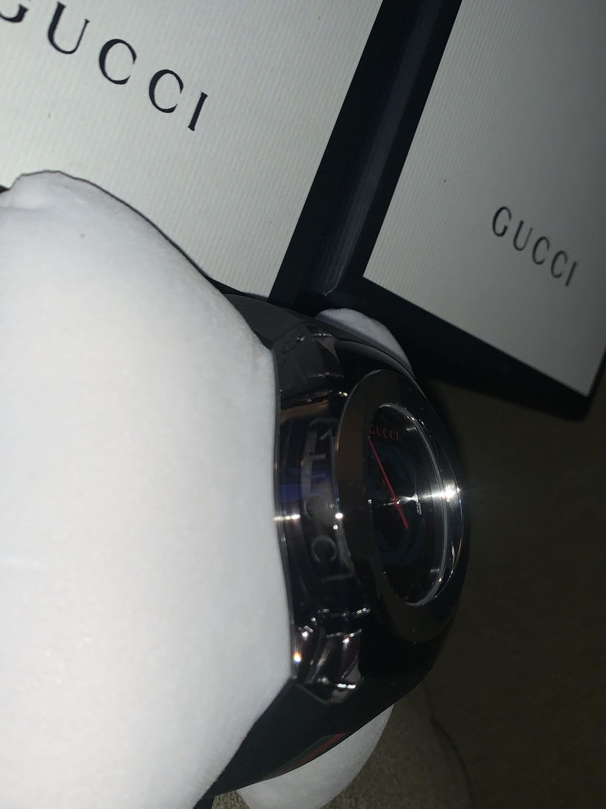 Gucci *RARE* New Gucci Rubber Strap Sport Watch Size ONE SIZE - 2 Thumbnail