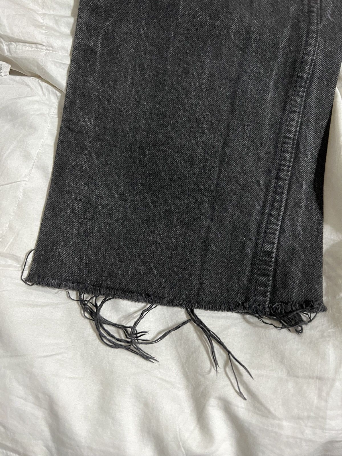 Levi's Vintage Distressed Levis 501 Black 30 Size US 30 / EU 46 - 3 Thumbnail