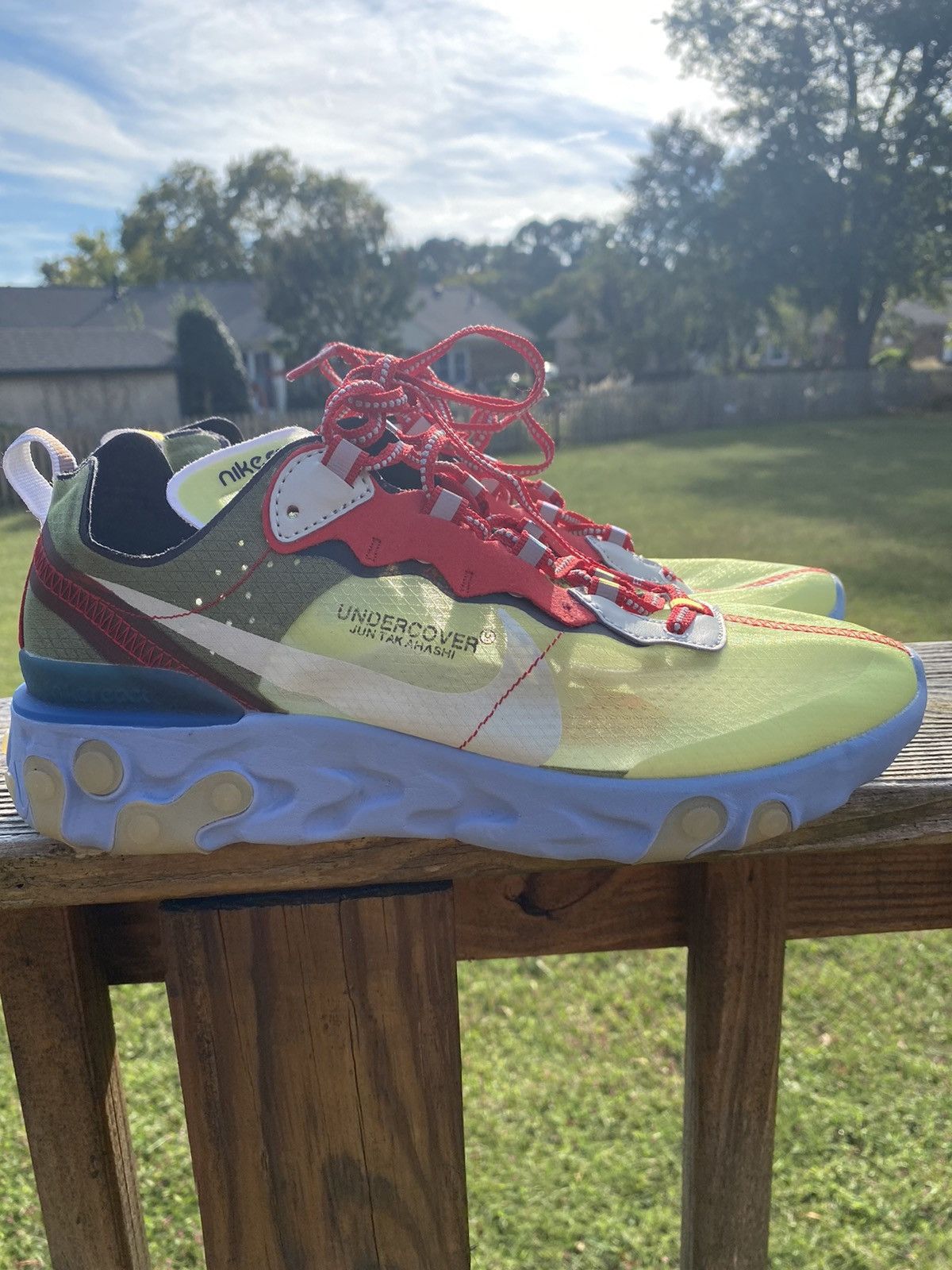 NIKE Undercover x React Element 87 'Volt' 2018 FW AW18 