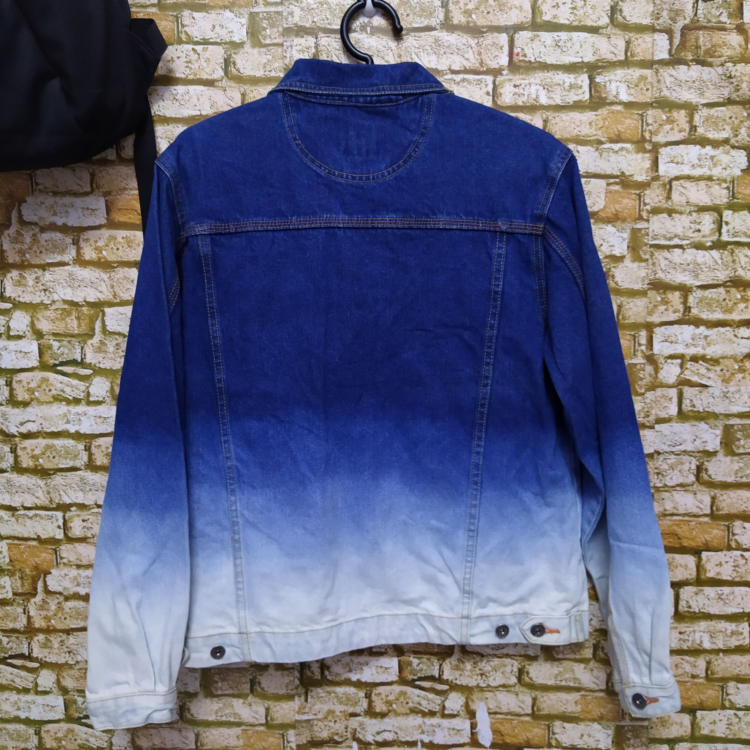 Route 66 × Vintage VTG ROUTE 66 OMBRE DENIM JACKET (D182) Size US M / EU 48-50 / 2 - 5 Thumbnail