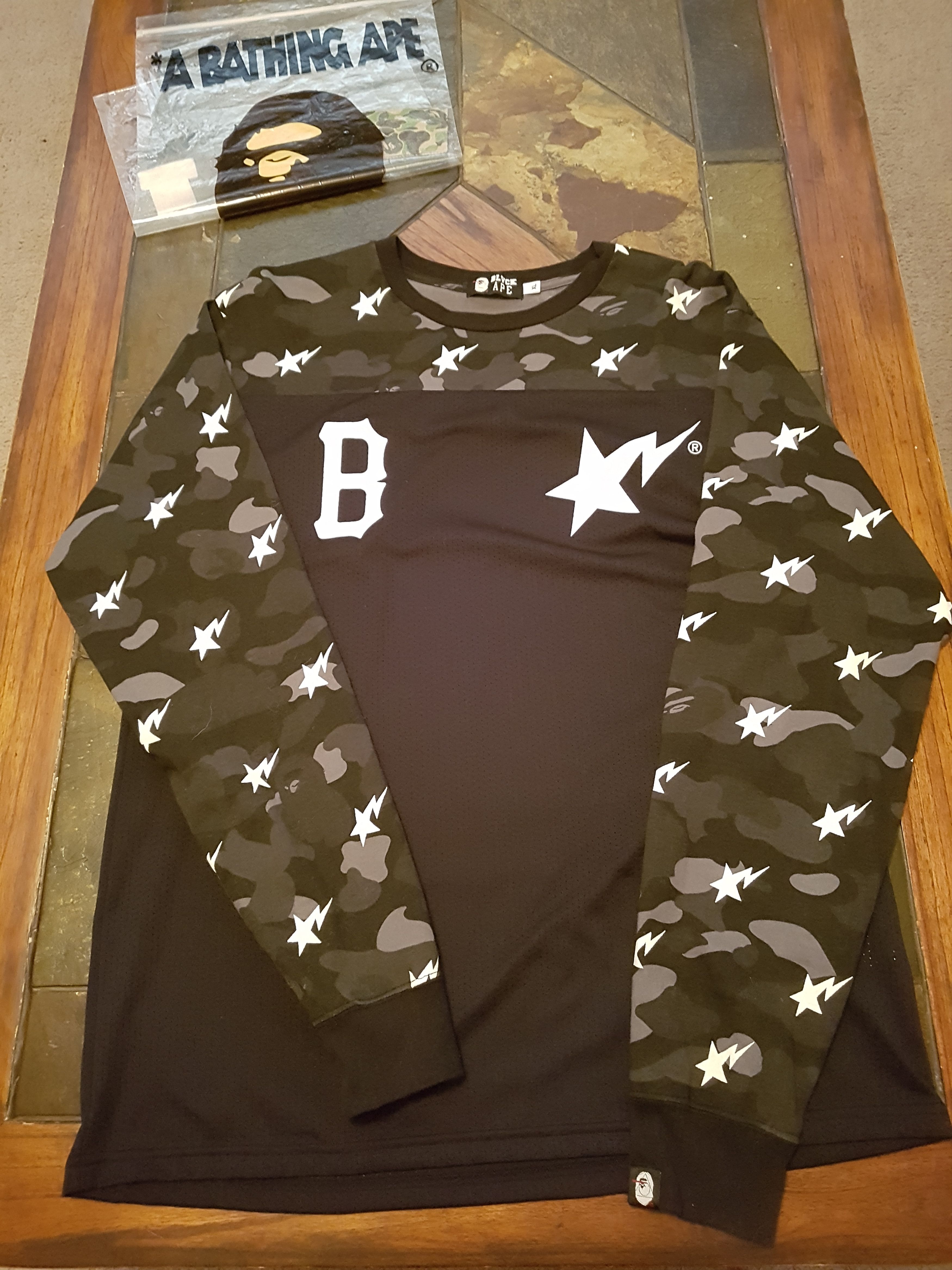 Bape Bape x Black Scale Long sleeve XL | Grailed