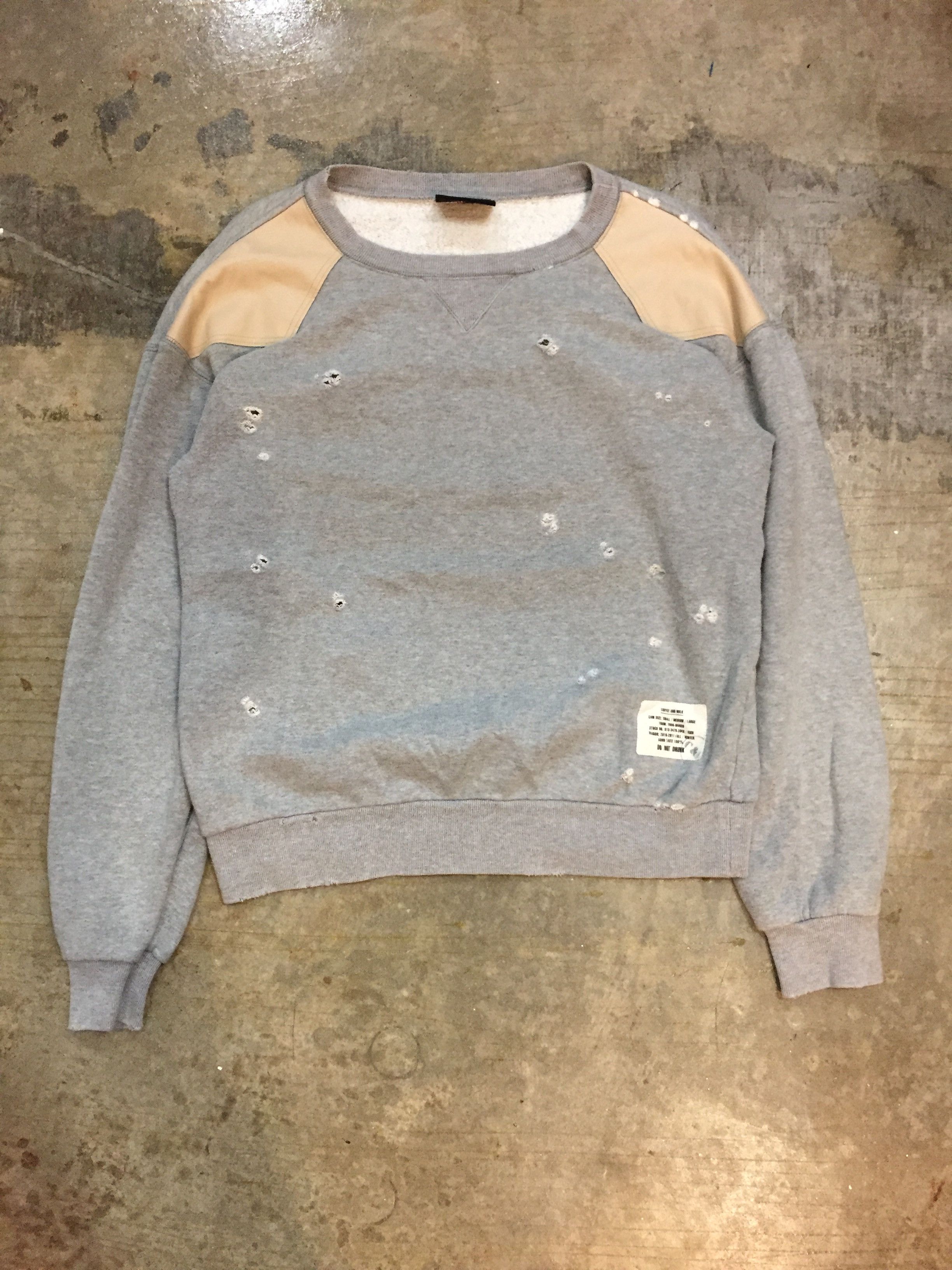 Beams Plus AW2010 Beams coffee and milk distressed leather trim Size US M / EU 48-50 / 2 - 2 Thumbnail