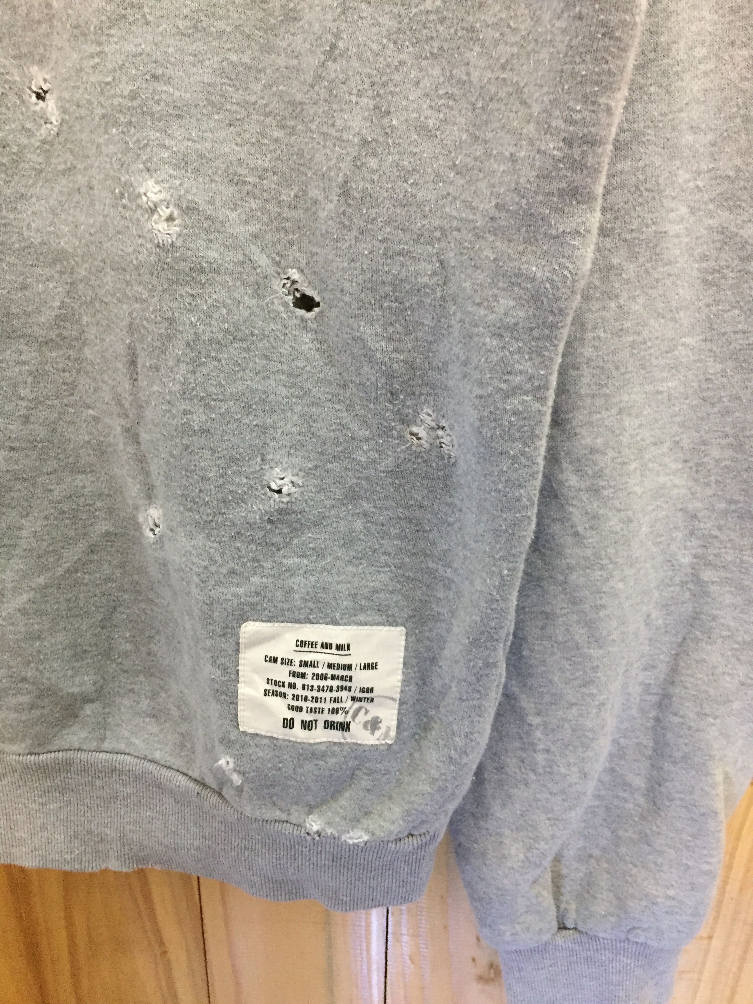 Beams Plus AW2010 Beams coffee and milk distressed leather trim Size US M / EU 48-50 / 2 - 8 Thumbnail