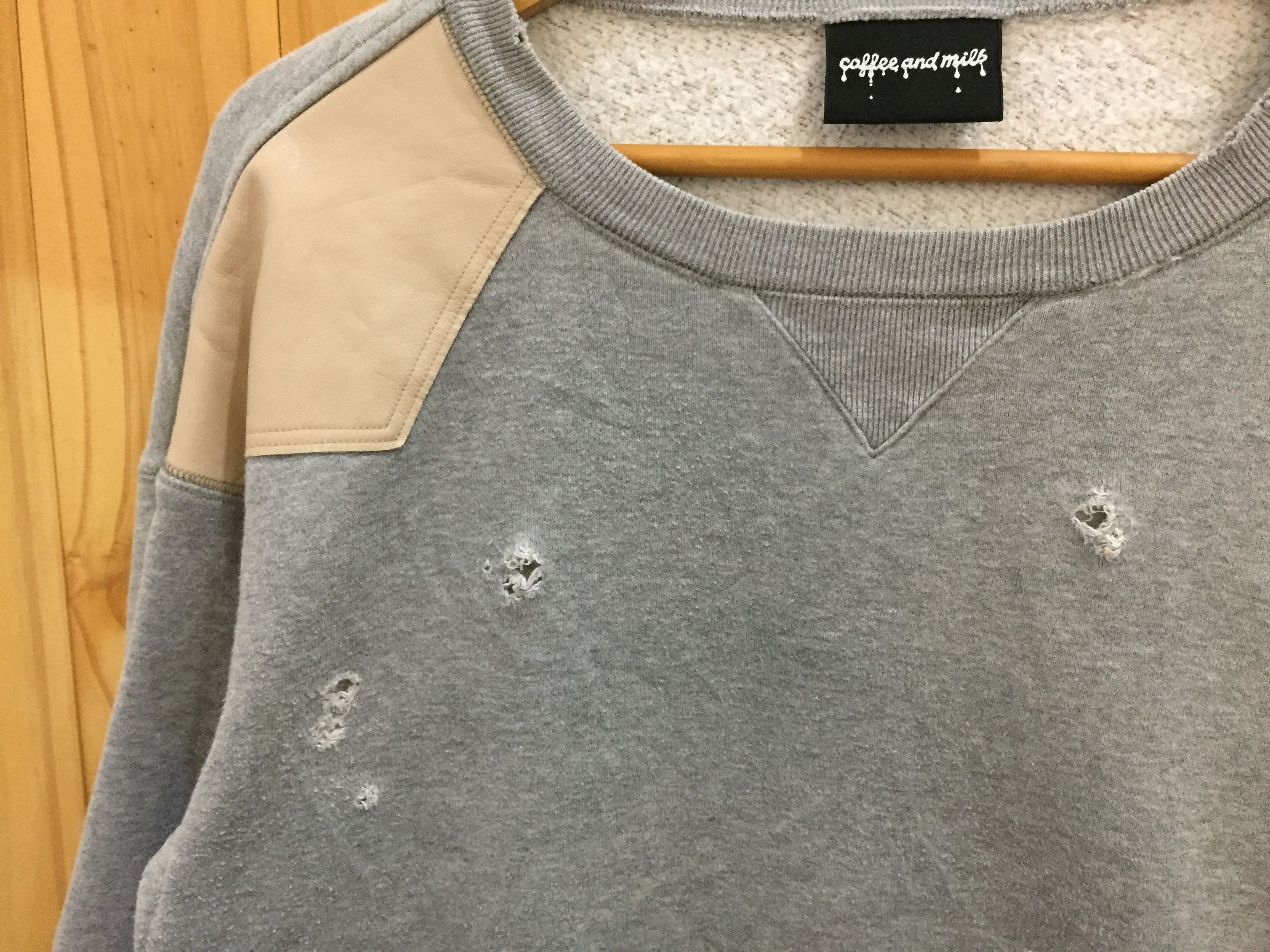 Beams Plus AW2010 Beams coffee and milk distressed leather trim Size US M / EU 48-50 / 2 - 7 Thumbnail