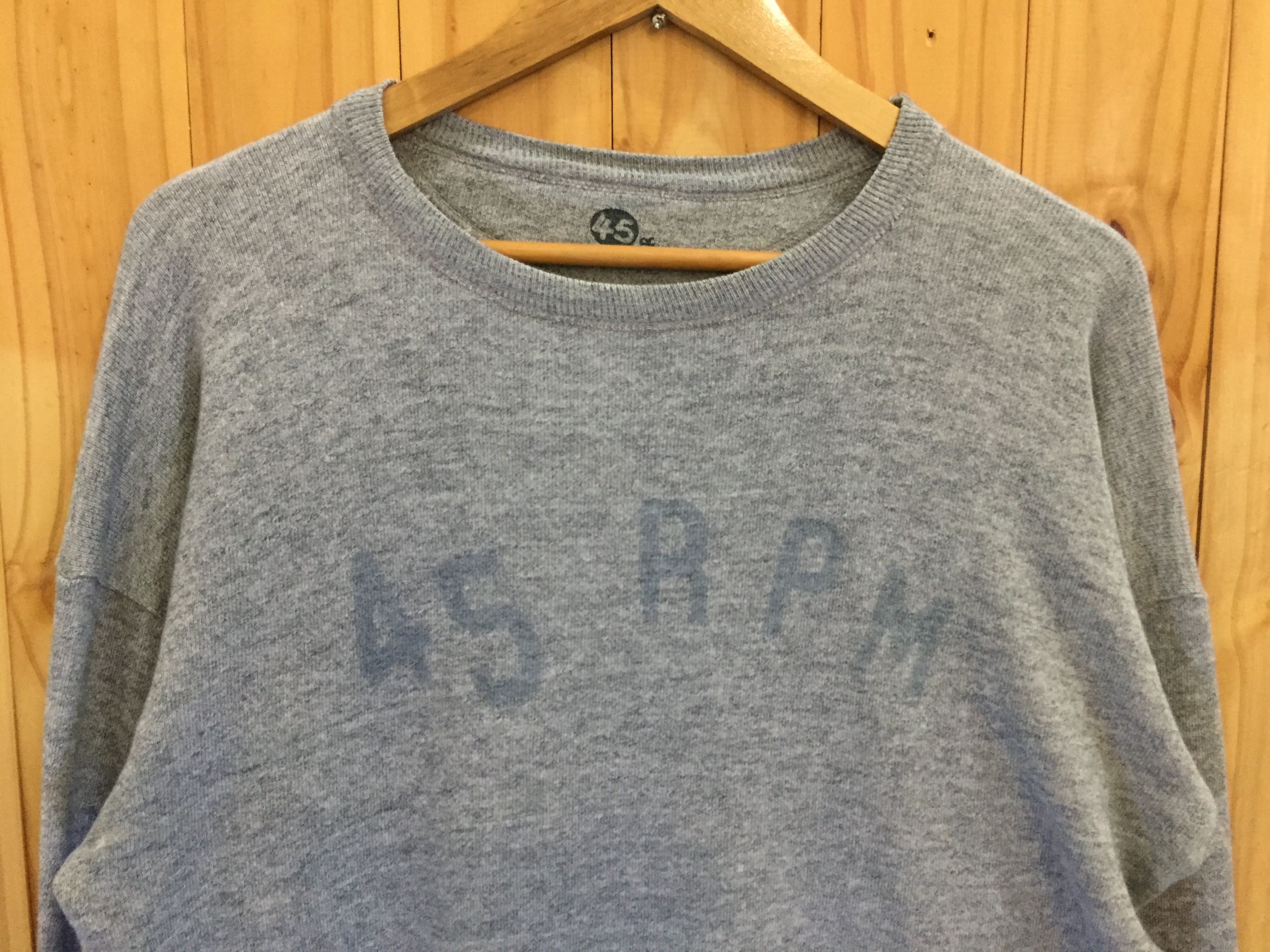 45rpm 45rpm logo sweater Size US XL / EU 56 / 4 - 4 Thumbnail