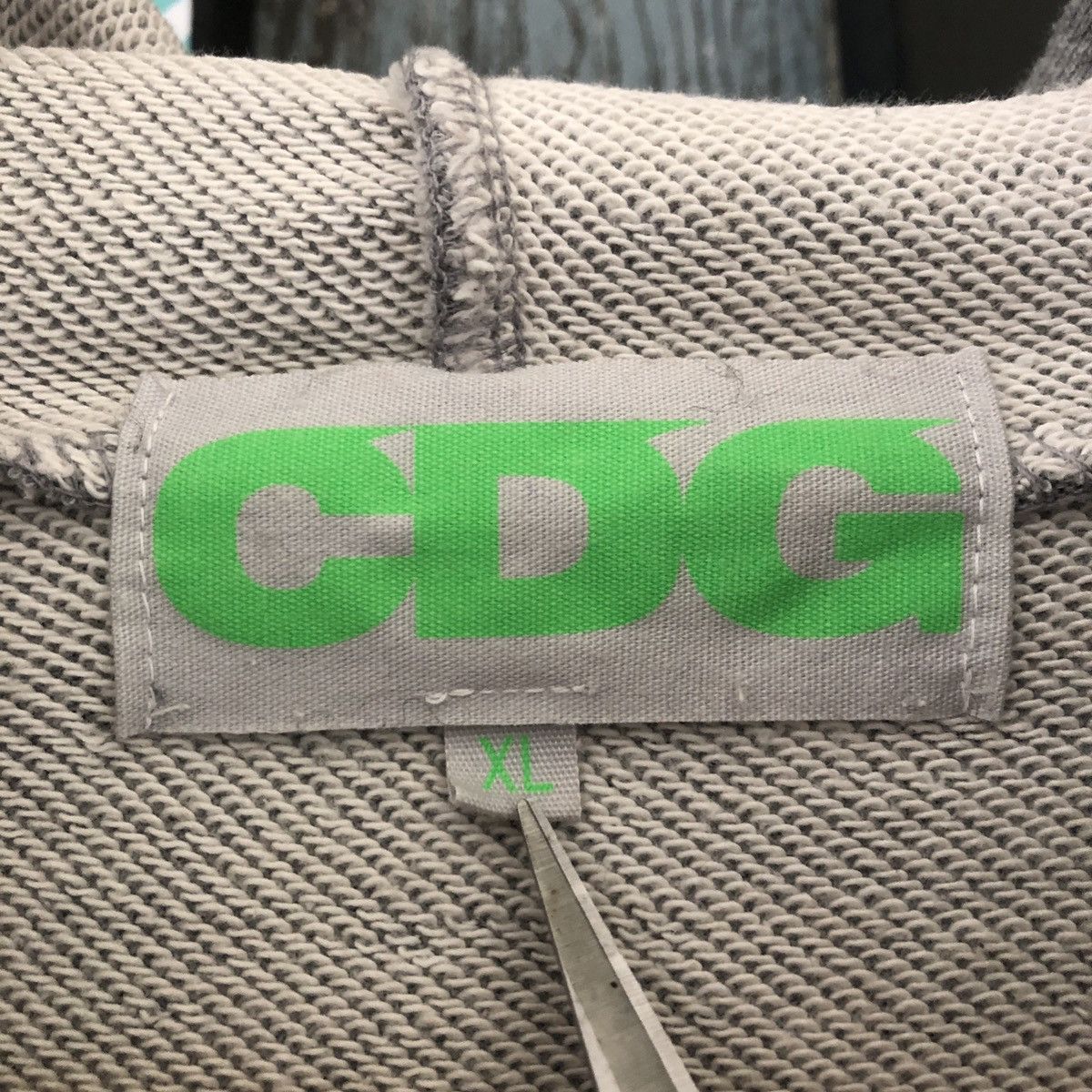 CDG by Comme des Garcons CDG Comme Des Garcons Hoodie Neon Green Size US XL / EU 56 / 4 - 4 Thumbnail