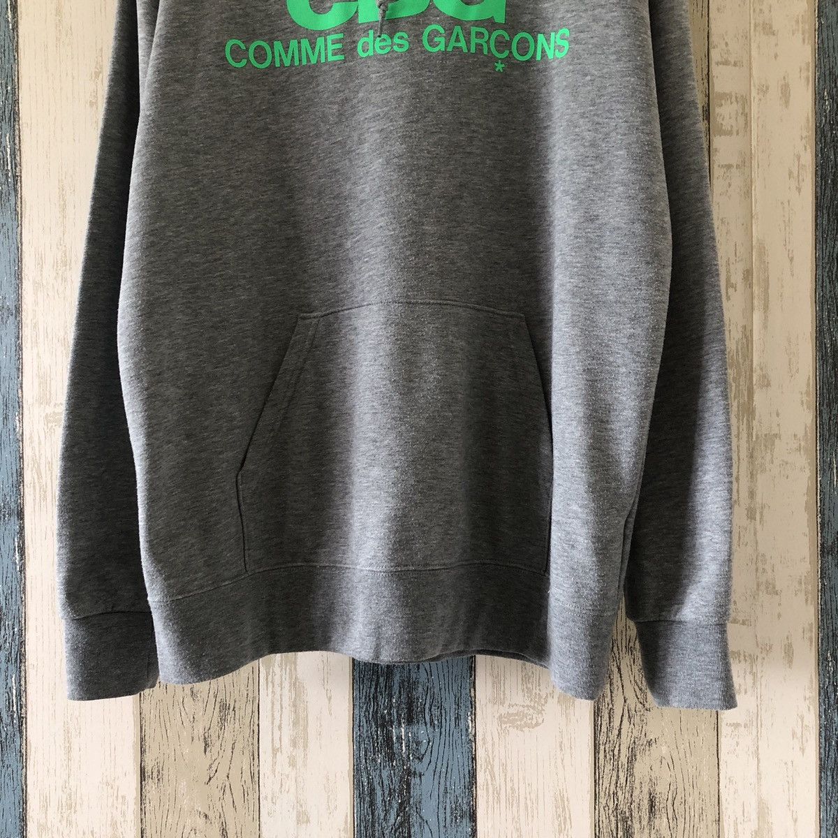 CDG by Comme des Garcons CDG Comme Des Garcons Hoodie Neon Green Size US XL / EU 56 / 4 - 3 Thumbnail