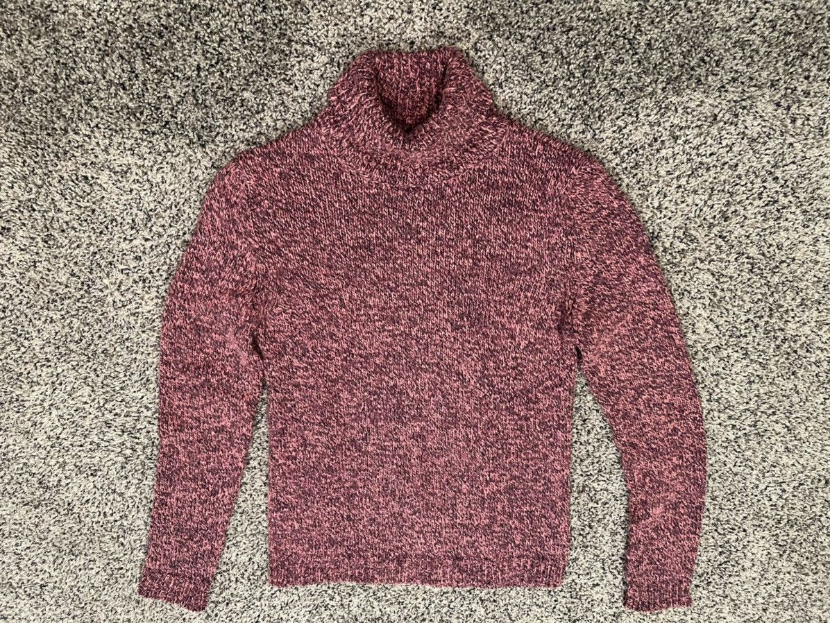 Raf Simons Raf Simons AW04 Waves Wool Mohair Turtleneck Sweater Size US M / EU 48-50 / 2 - 1 Thumbnail
