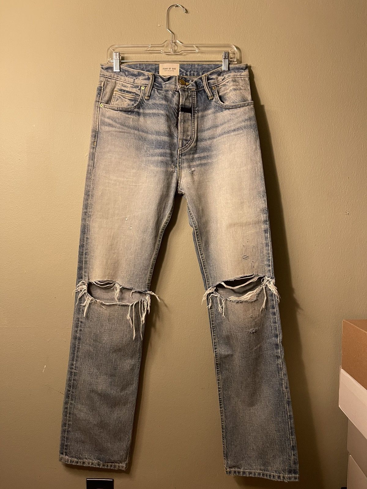 Fear of God Sixth Collection Relaxed Denim