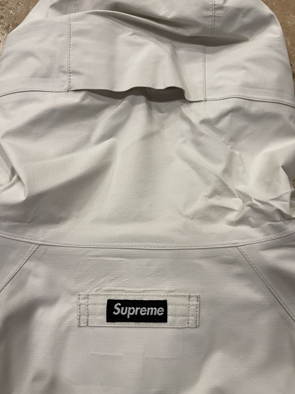 Supreme Supreme SS16 Apex Taped Seam White Jacket Size US L / EU 52-54 / 3 - 12 Thumbnail