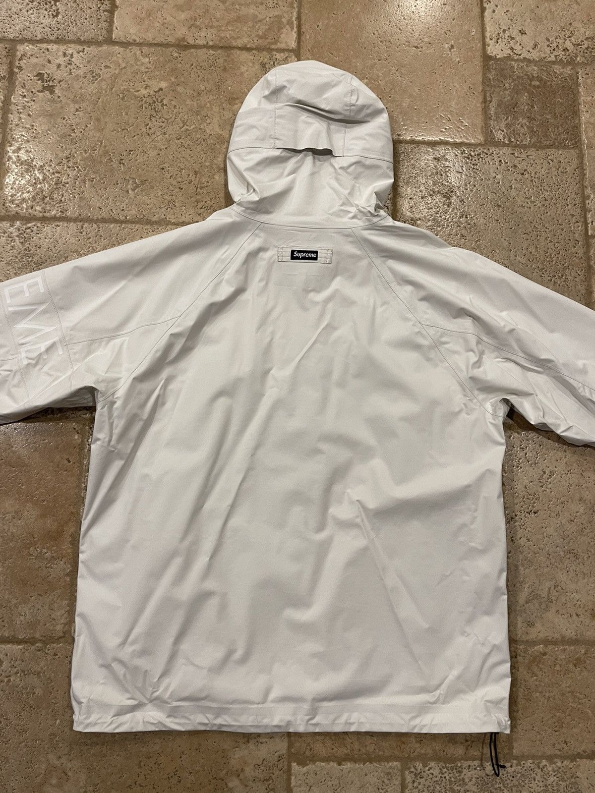 Supreme Supreme SS16 Apex Taped Seam White Jacket Size US L / EU 52-54 / 3 - 7 Thumbnail