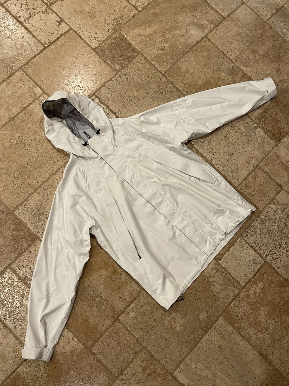 Supreme Supreme SS16 Apex Taped Seam White Jacket Size US L / EU 52-54 / 3 - 5 Thumbnail