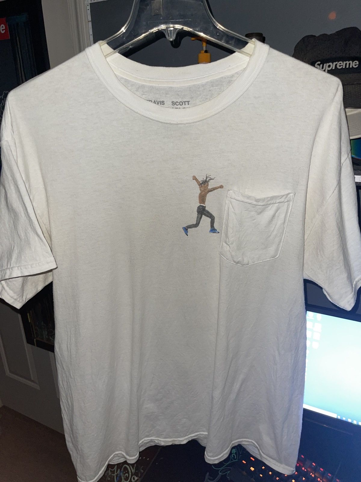 Travis Scott x Virgil Abloh By A Thread Tee 2018