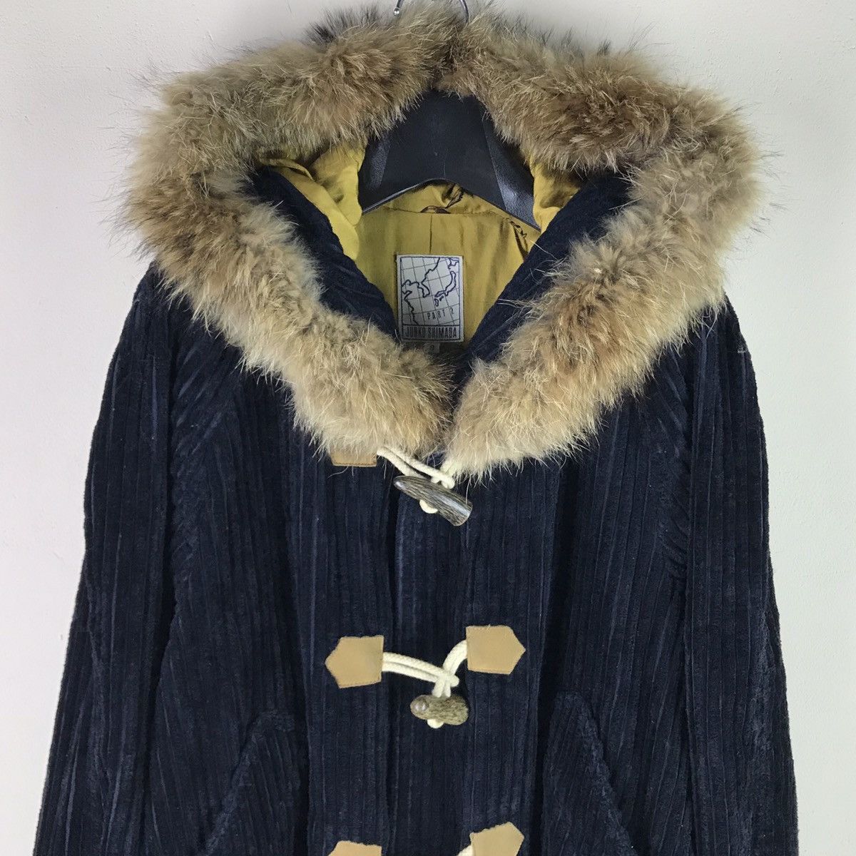 Japanese Brand JUNKO SHIMADA Part 2 Cloak Duffle Coat Hoodie Size US L / EU 52-54 / 3 - 3 Thumbnail
