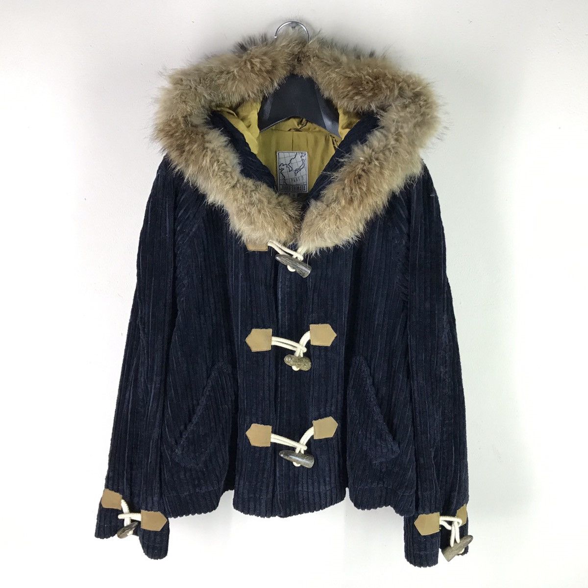 Japanese Brand JUNKO SHIMADA Part 2 Cloak Duffle Coat Hoodie Size US L / EU 52-54 / 3 - 2 Thumbnail