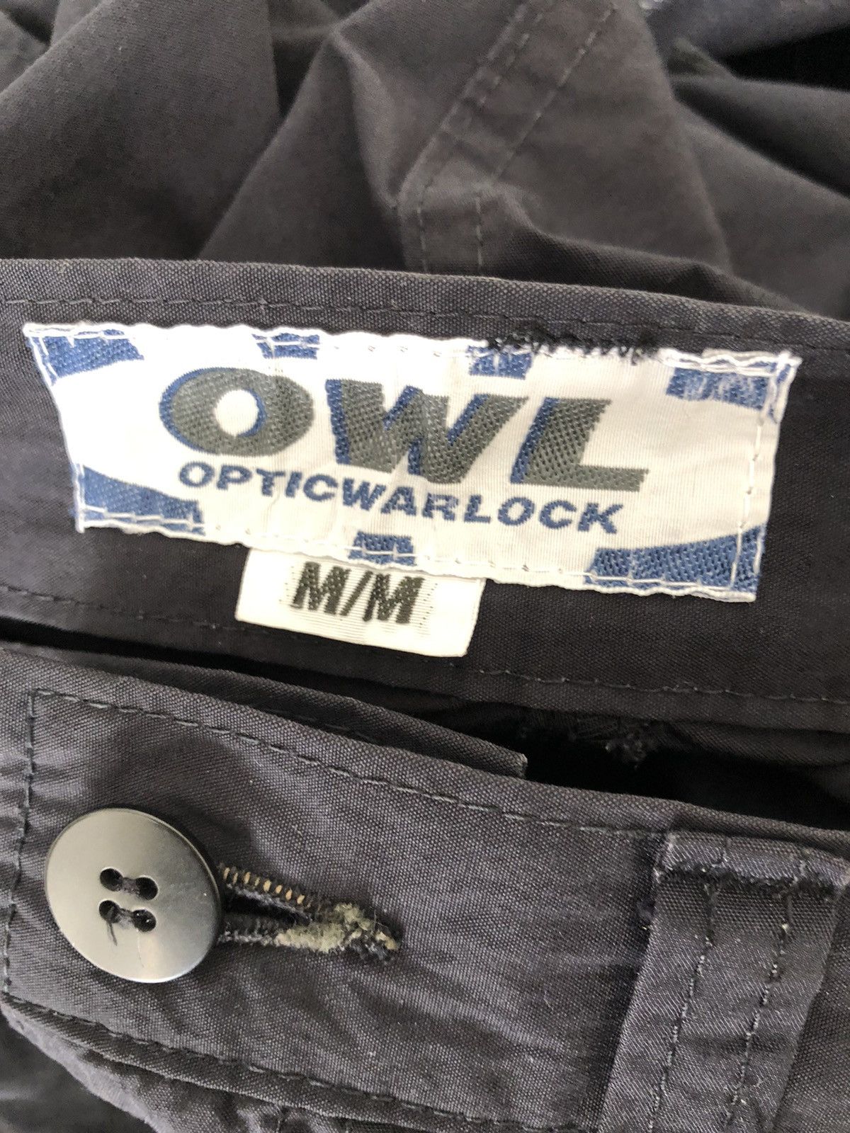 Vintage Vintage 90s OWL Optic War Lock Japan Nylon Cargo Trouser Size US 30 / EU 46 - 24 Thumbnail