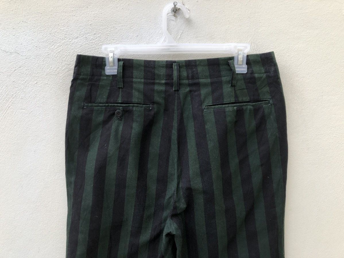 Michiko Koshino Vintage 90s Michiko Koshino Japan Border Stripe Trouser Pant Size US 30 / EU 46 - 16 Thumbnail