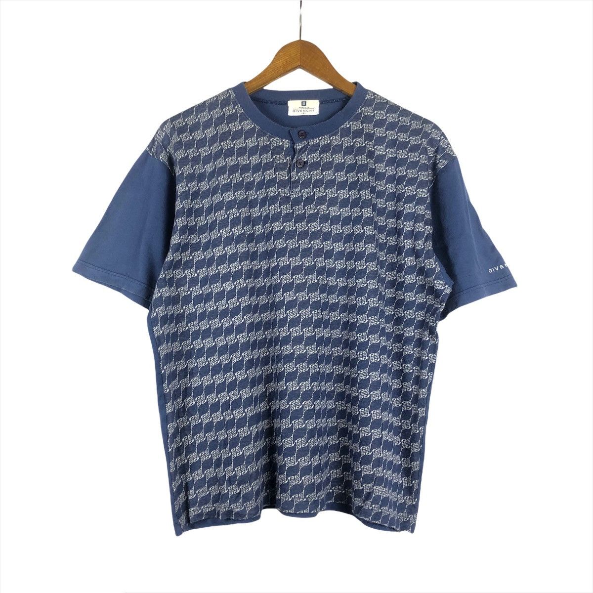 Givenchy Vintage Givenchy Monogram Shirt Size US M / EU 48-50 / 2 - 1 Thumbnail