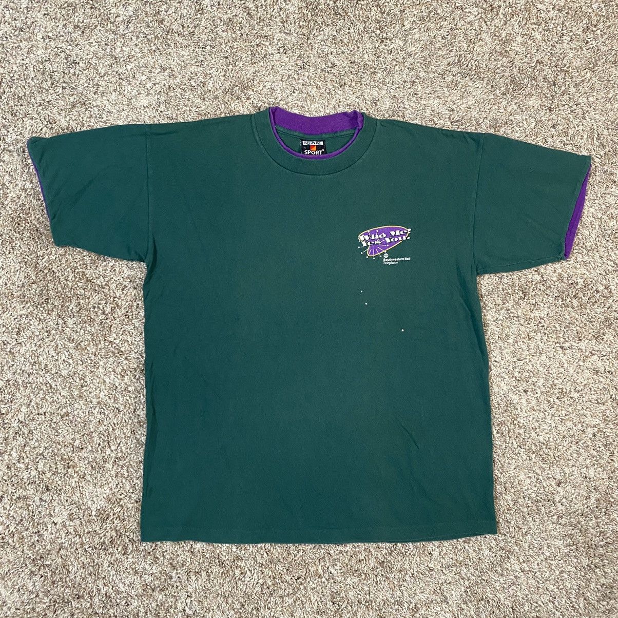 90'S SIGNAL South Pacific EXPORT LAGER Advertising T-shirt Made in USA Men's L Vintage /eaa443970