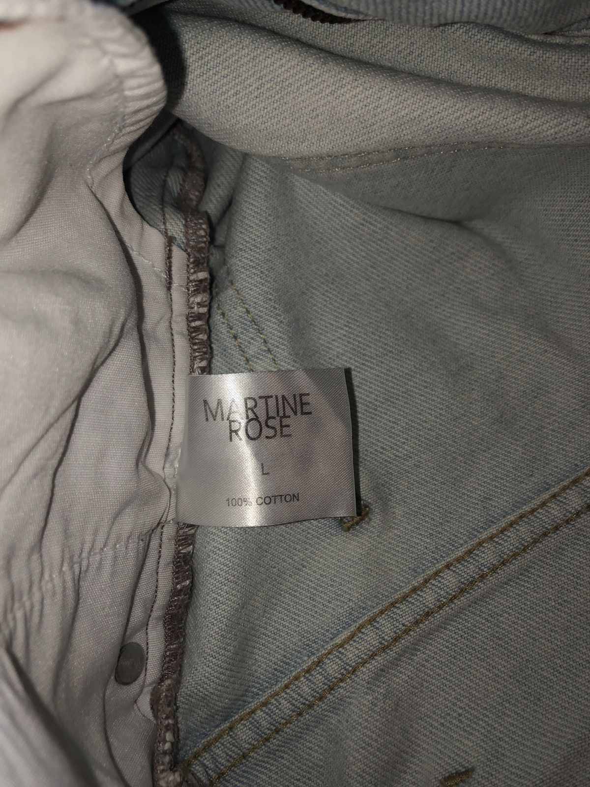 Martine Rose Martine Rose Straight Leg Jeans Size US 30 / EU 46 - 9 Thumbnail