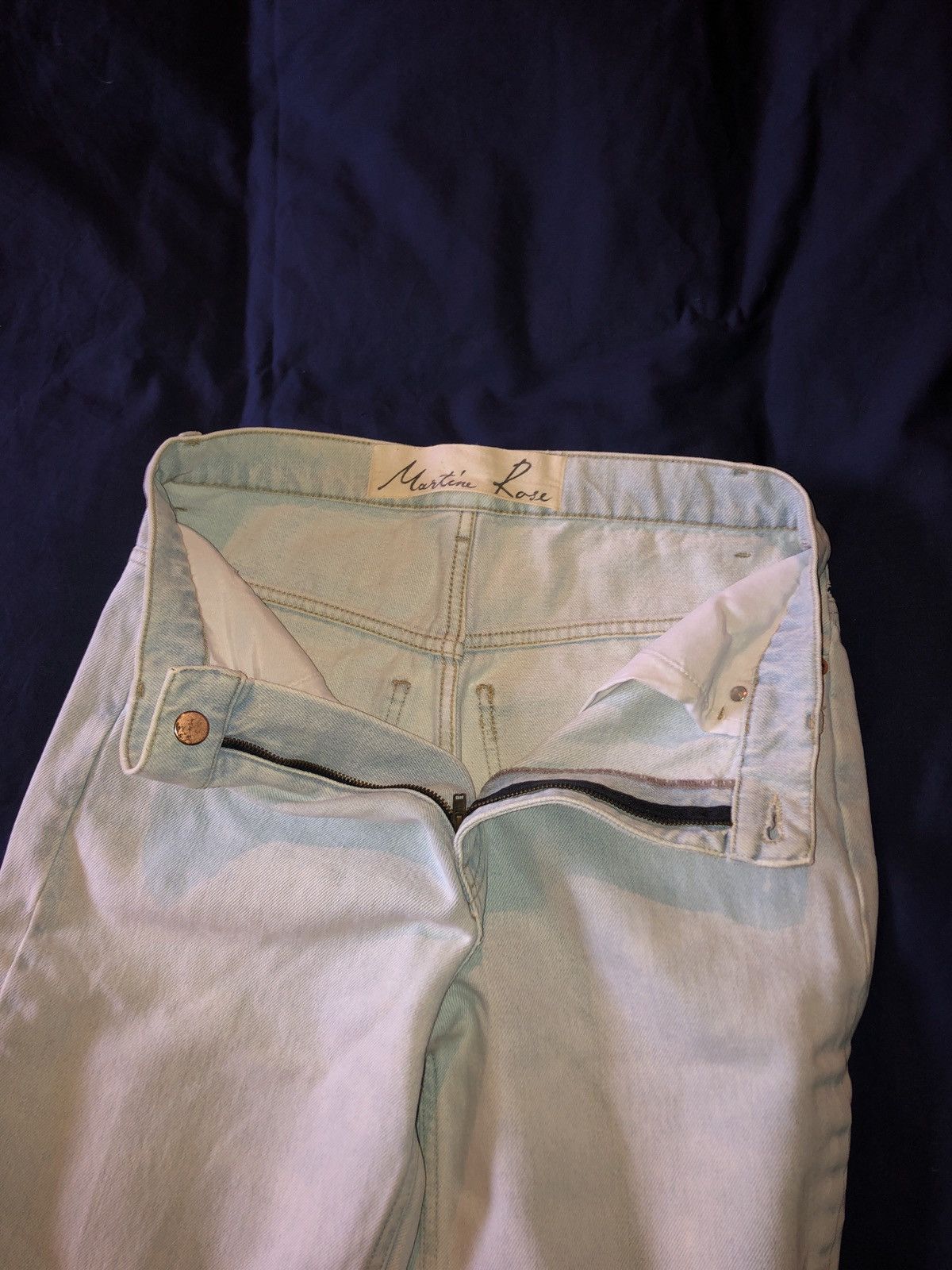 Martine Rose Martine Rose Straight Leg Jeans Size US 30 / EU 46 - 8 Thumbnail