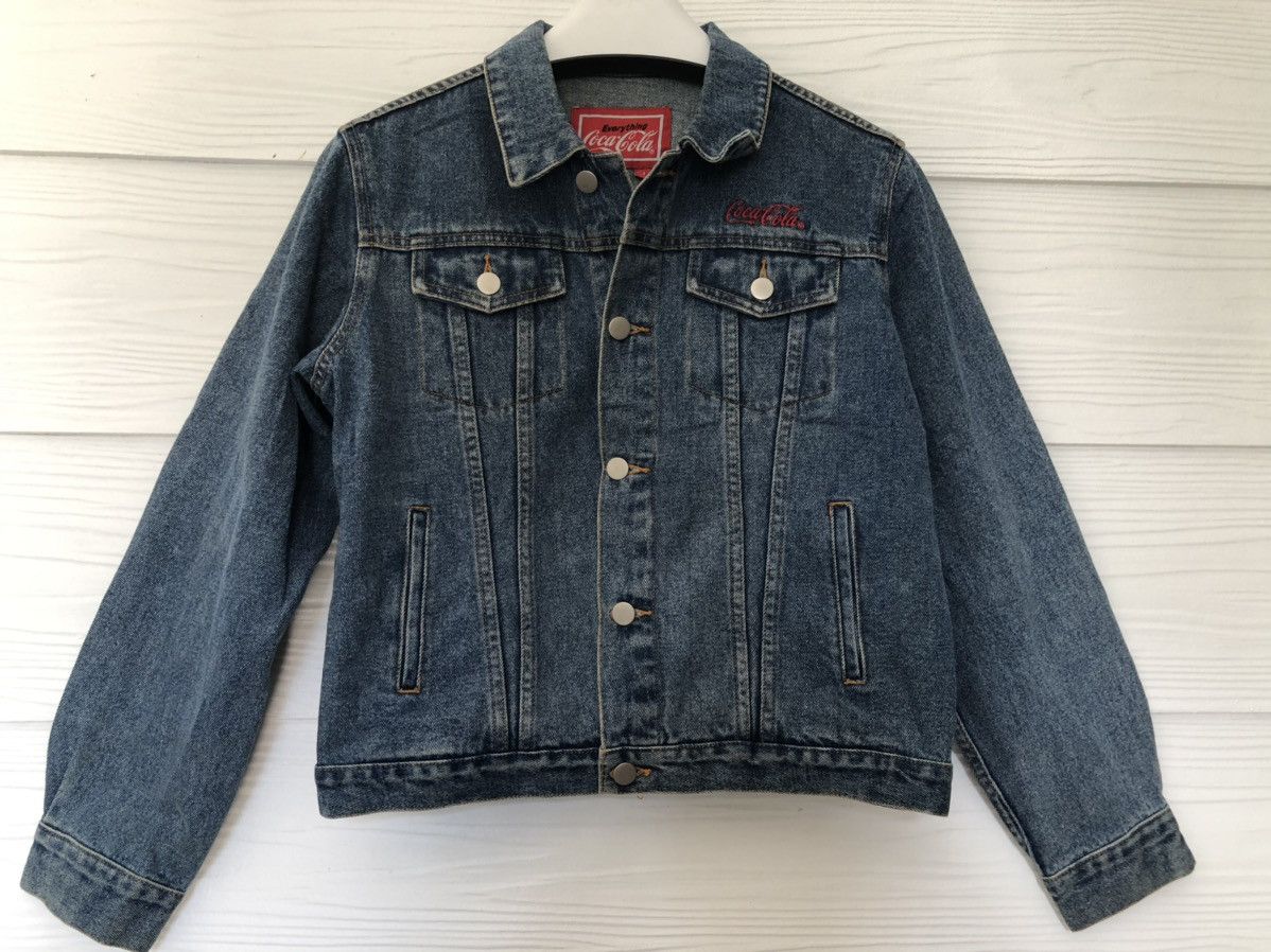 Coca Cola Vintage coca-cola denim jacket | Grailed