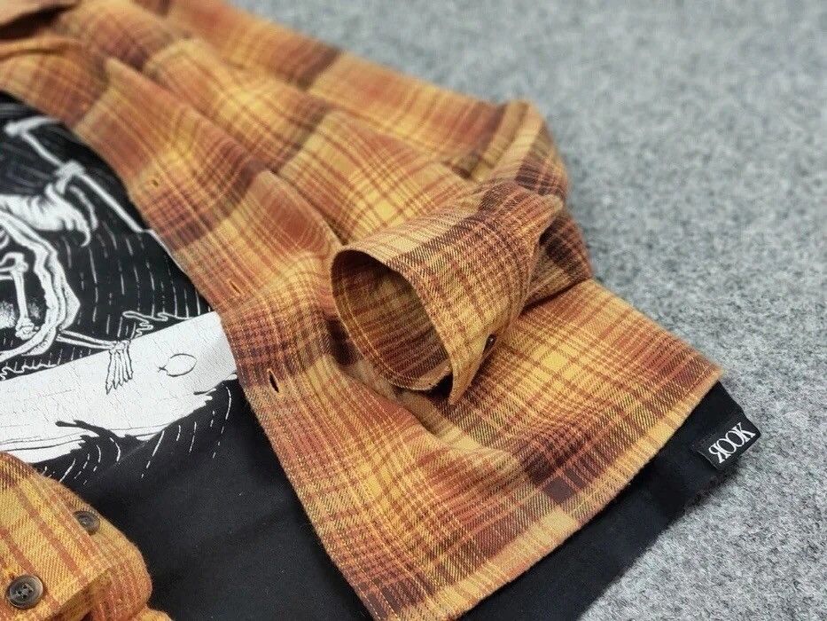 Flannel Vintage Flannel Shirt Travis Scott Style Hype Size US S / EU 44-46 / 1 - 10 Thumbnail