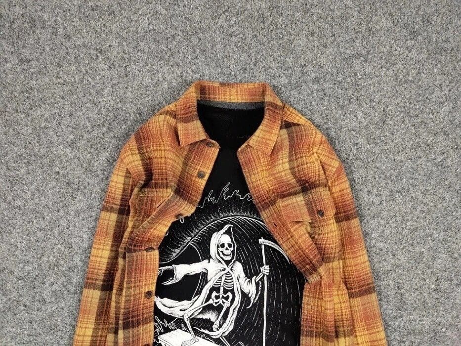 Flannel Vintage Flannel Shirt Travis Scott Style Hype Size US S / EU 44-46 / 1 - 4 Thumbnail