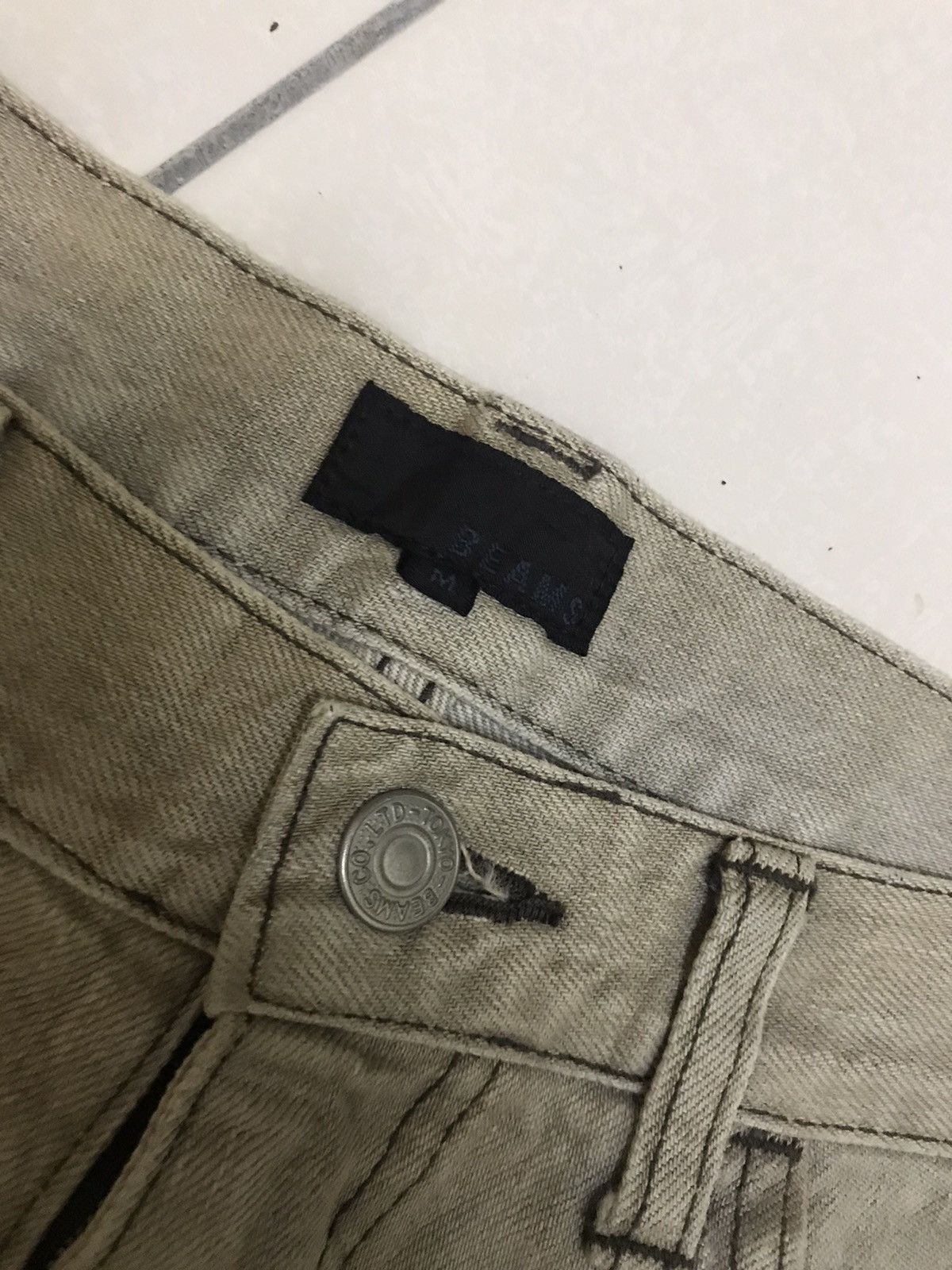 Beams Plus × Japanese Brand × Vintage Vintage Japanese Brand Beams Distressed Jeans Size US 30 / EU 46 - 14 Thumbnail