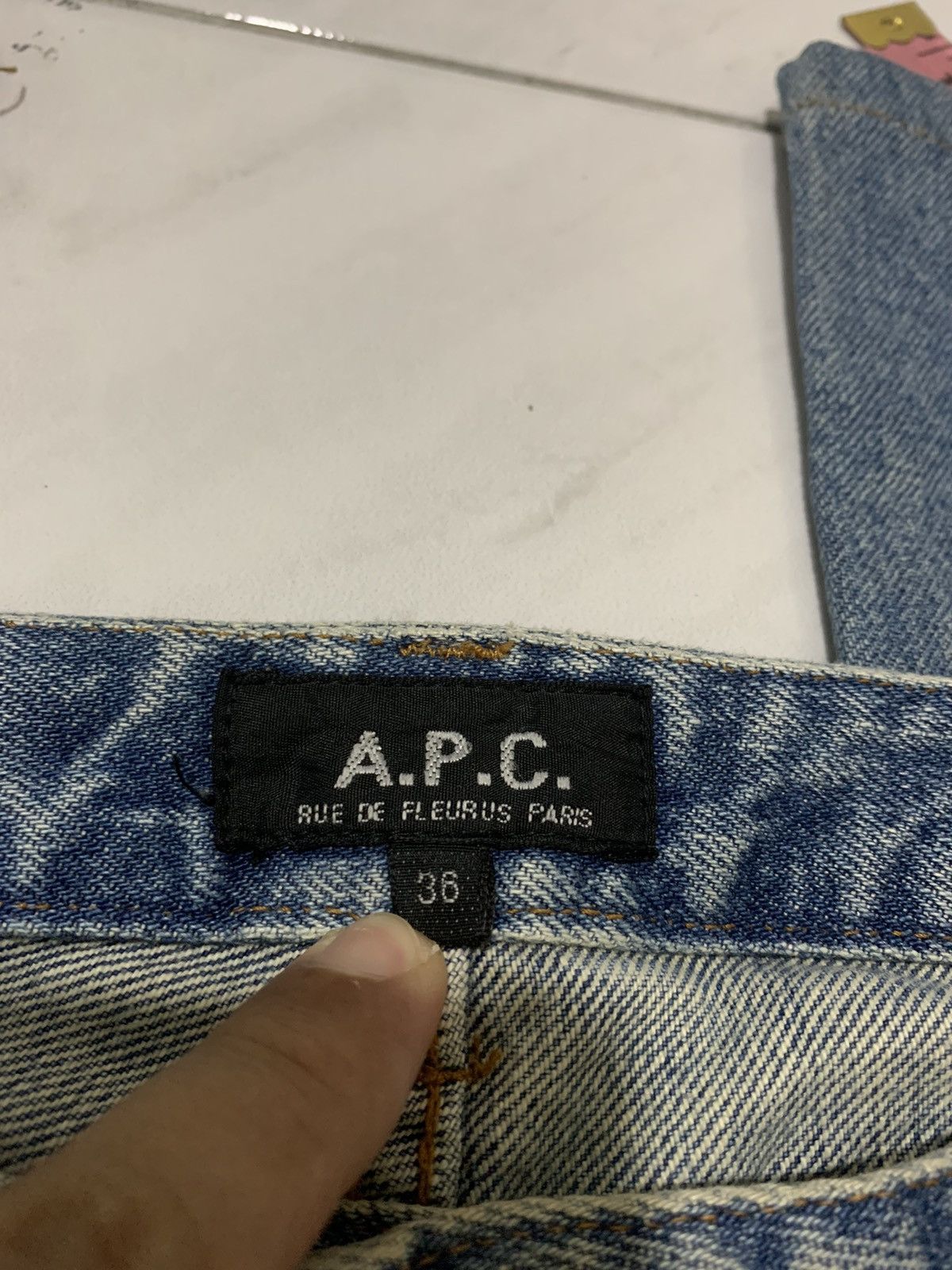 A.P.C. Vintage A.P.C denim pants ankle denim boot cut Size US 31 - 7 Thumbnail