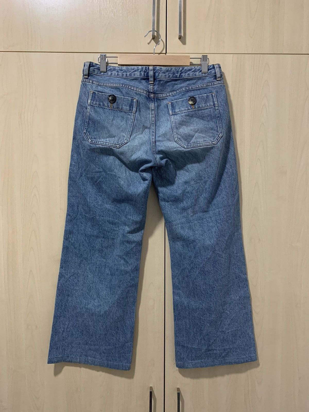 A.P.C. Vintage A.P.C denim pants ankle denim boot cut Size US 31 - 4 Thumbnail
