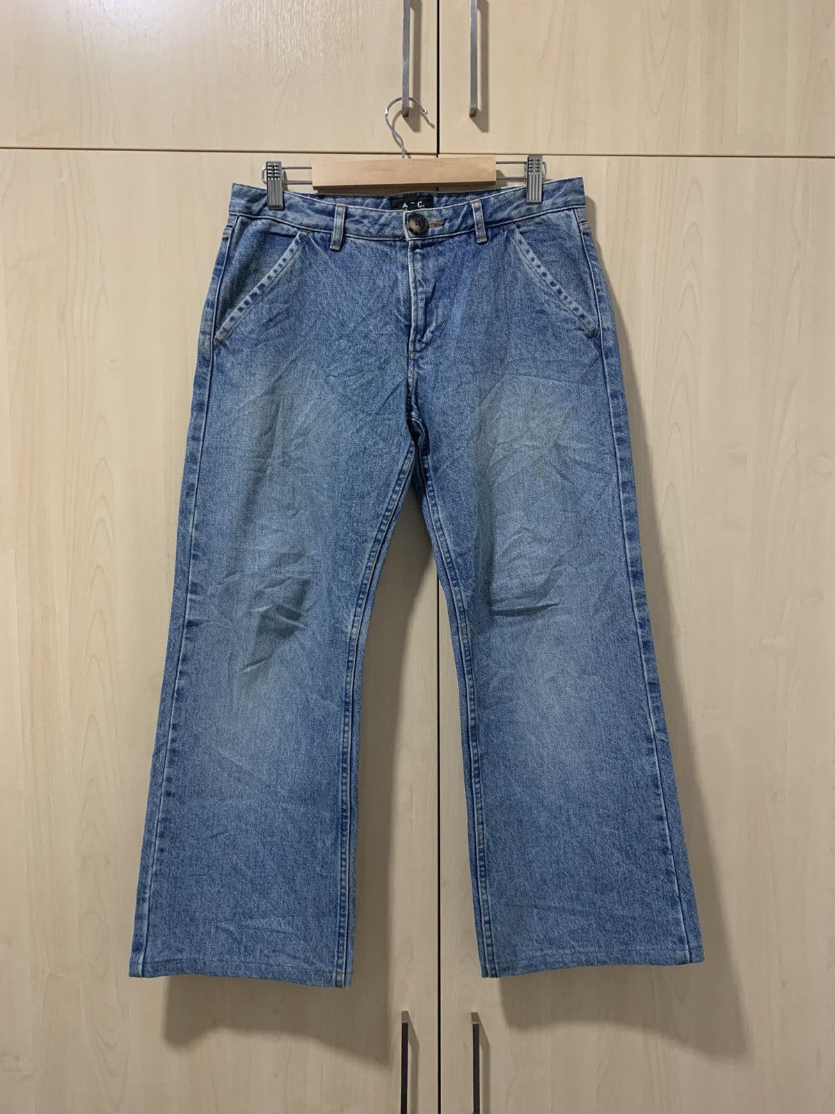 A.P.C. Vintage A.P.C denim pants ankle denim boot cut Size US 31 - 1 Thumbnail
