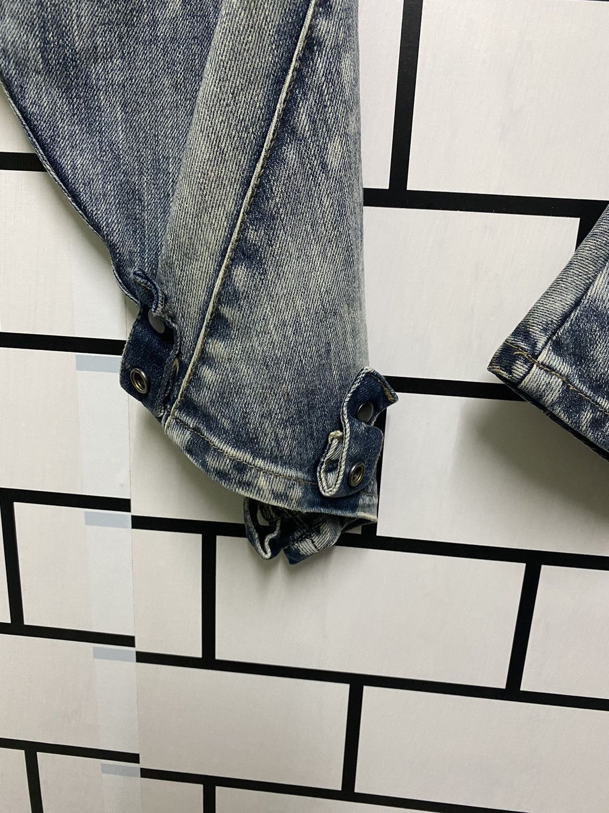 Japanese Brand × PPFM PPFM Distressed Colour Curved Jeans Size US 32 / EU 48 - 6 Thumbnail