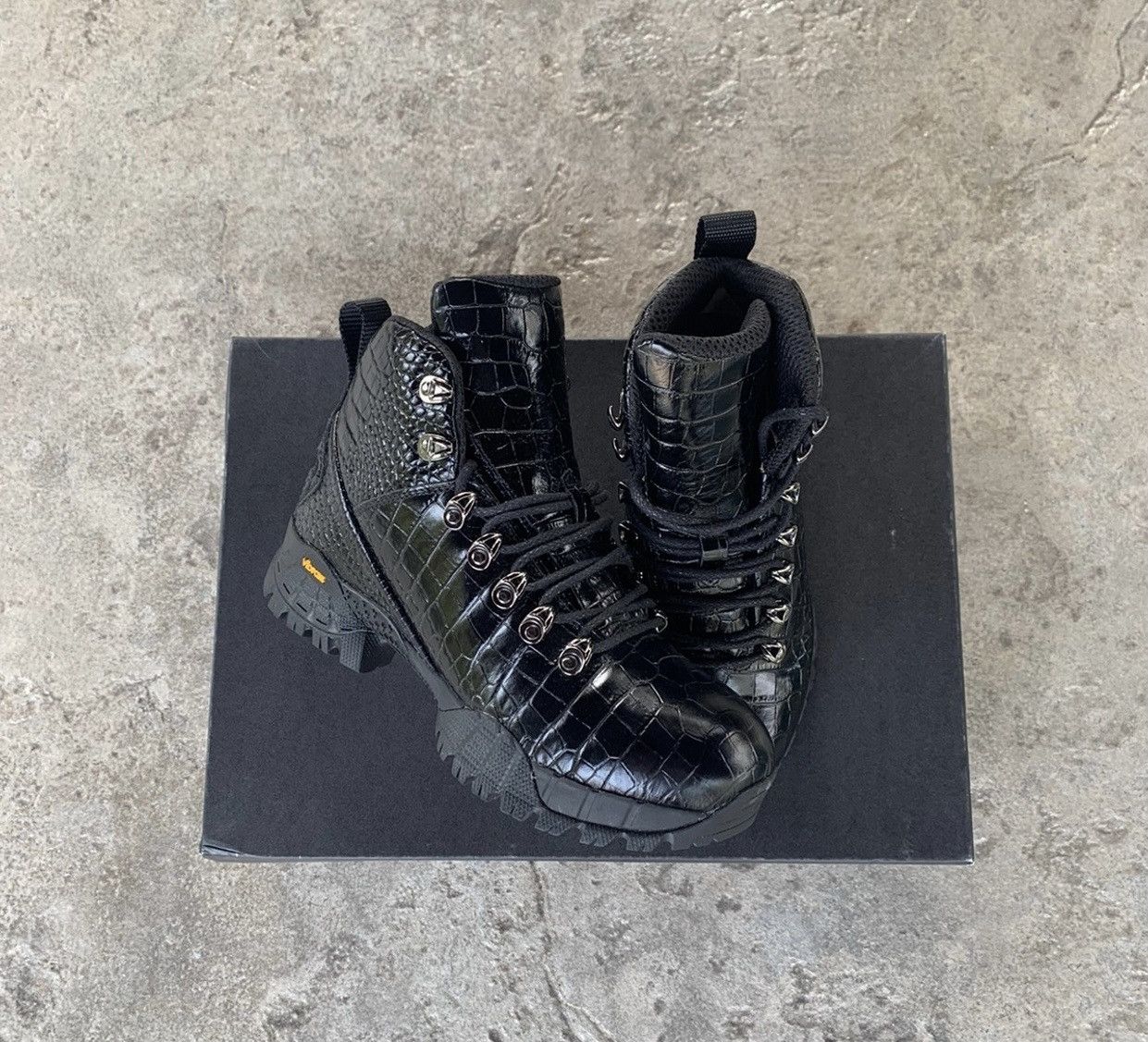 Alyx Alyx x roa croc hiking boot | Grailed