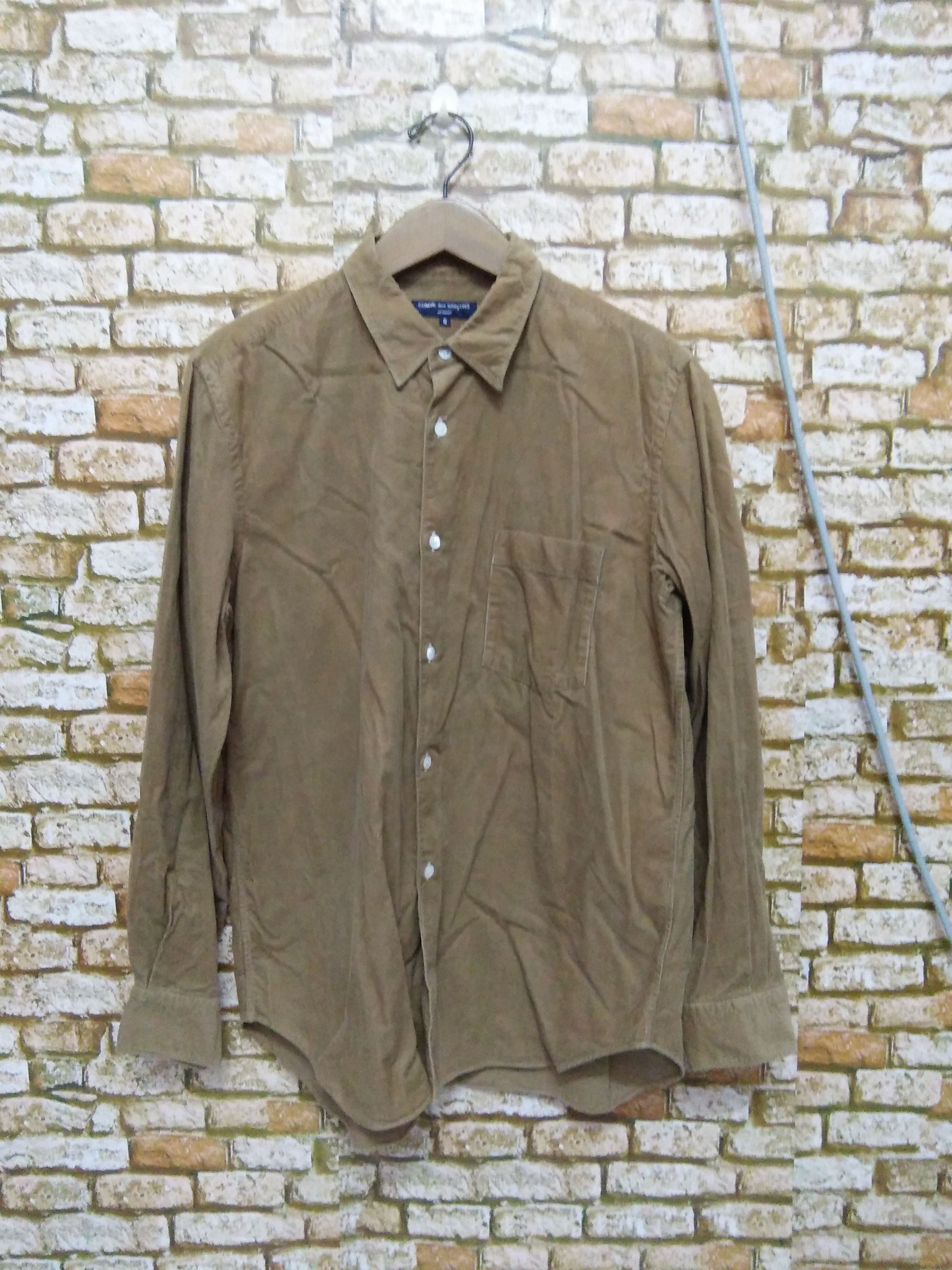 Comme des Garcons × Vintage COMME DES GARCONS HOMME CORDUROY DOUBLE LAYER (A523) Size US S / EU 44-46 / 1 - 1 Thumbnail
