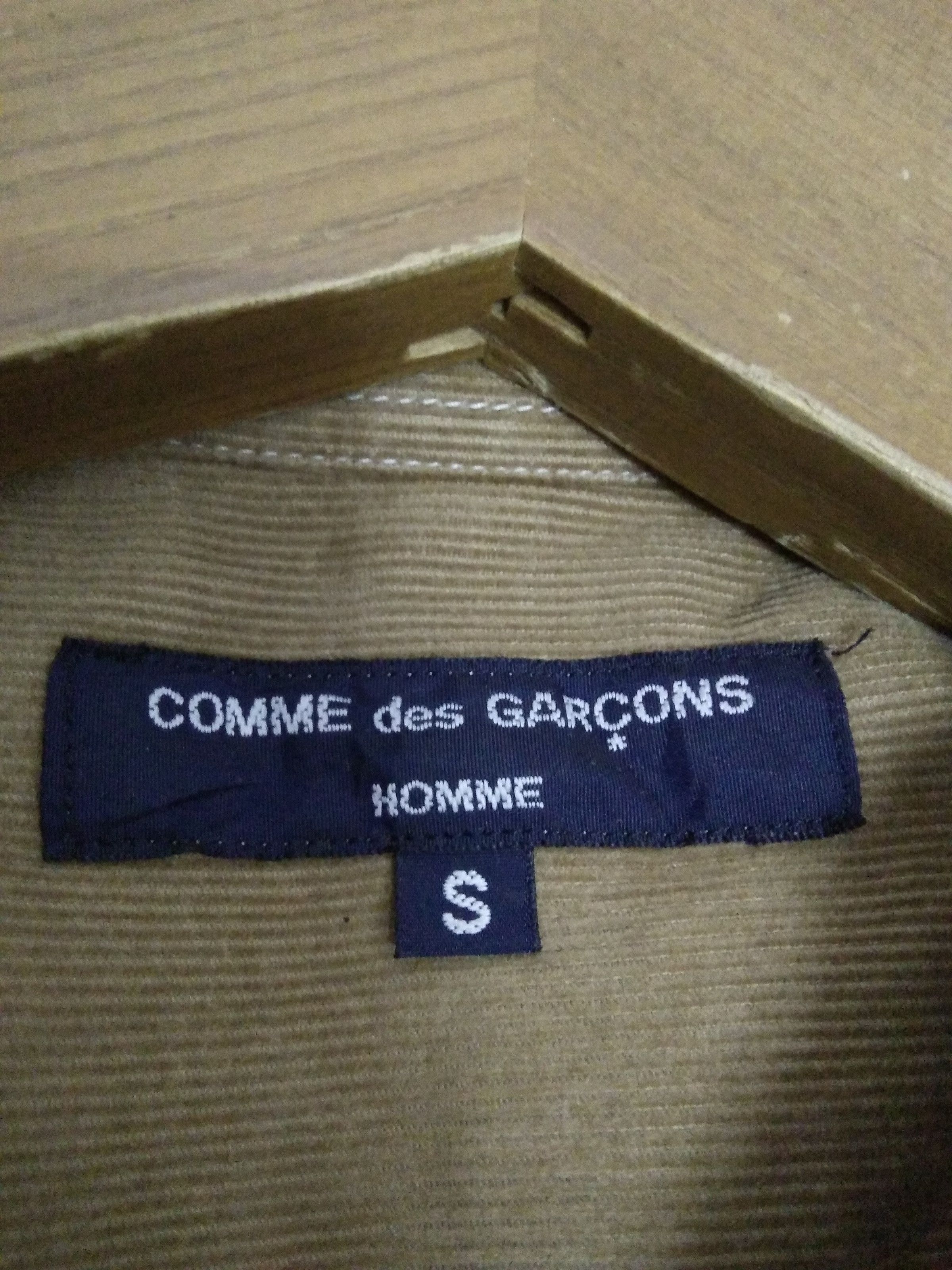 Comme des Garcons × Vintage COMME DES GARCONS HOMME CORDUROY DOUBLE LAYER (A523) Size US S / EU 44-46 / 1 - 3 Thumbnail