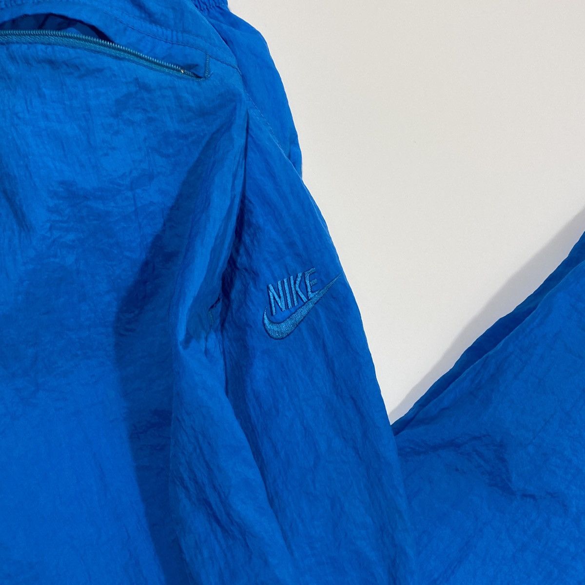 Nike × Vintage Vintage Nike Blue Track Pants Size US 28 / EU 44 - 4 Thumbnail