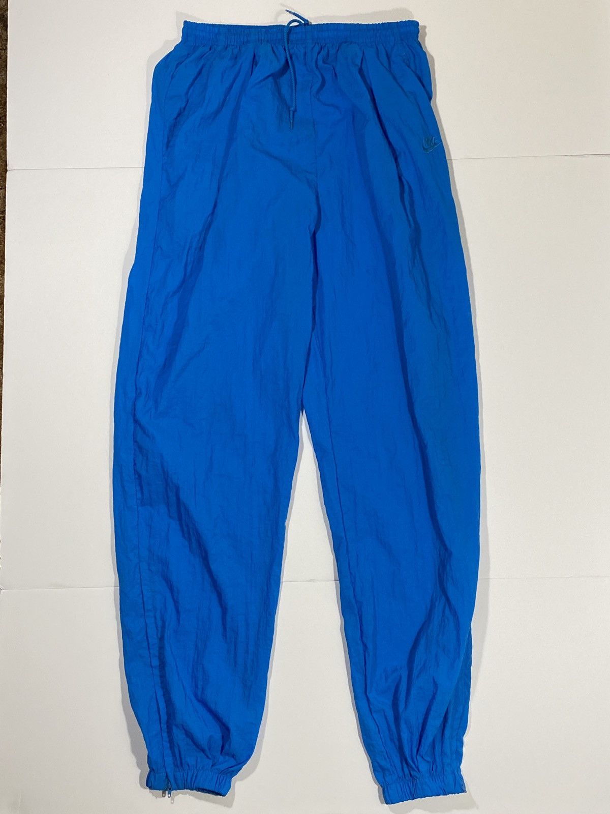 Nike × Vintage Vintage Nike Blue Track Pants Size US 28 / EU 44 - 2 Thumbnail