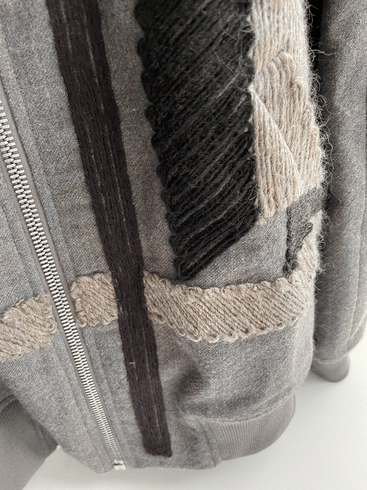 Rick Owens FW16 Mastodon Embroidered Wool Bomber Size US M / EU 48-50 / 2 - 6 Thumbnail