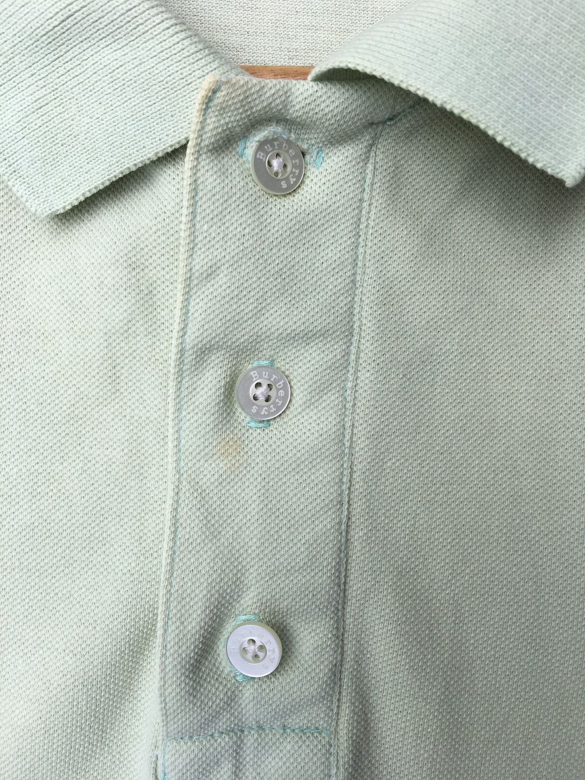 Burberry Vintage 90s Burberry Polo Shirt Size US M / EU 48-50 / 2 - 9 Thumbnail