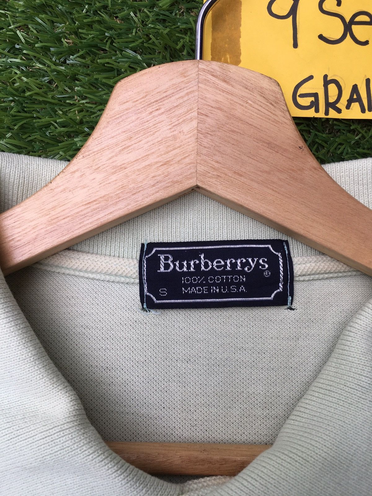 Burberry Vintage 90s Burberry Polo Shirt Size US M / EU 48-50 / 2 - 8 Thumbnail