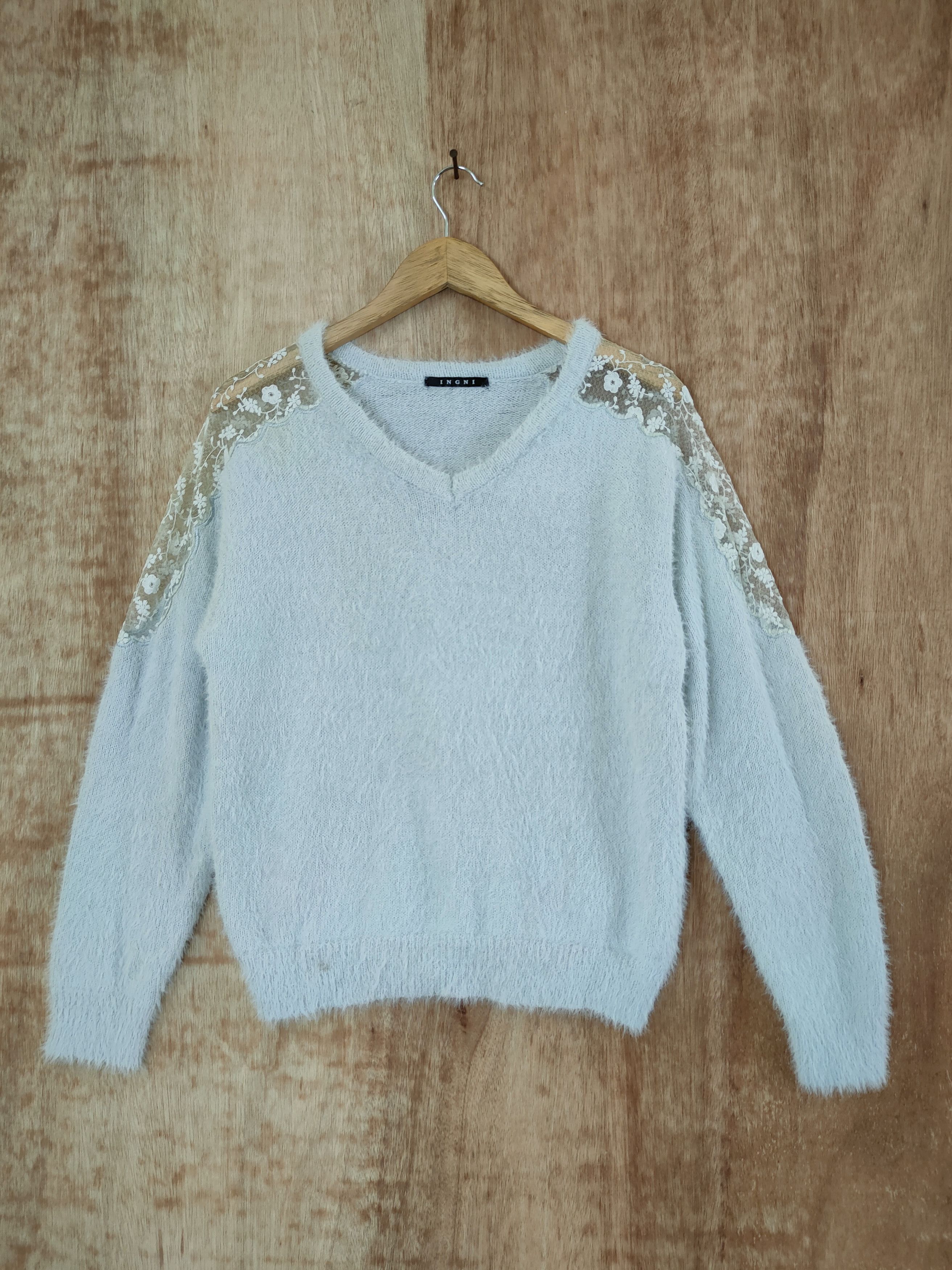D Igni shag shaggy mohair fur knitwear japan art #46-484