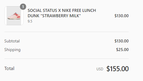 Nike Social Status Nike Dunk Mid Free Lunch Strawberry Milk Grailed