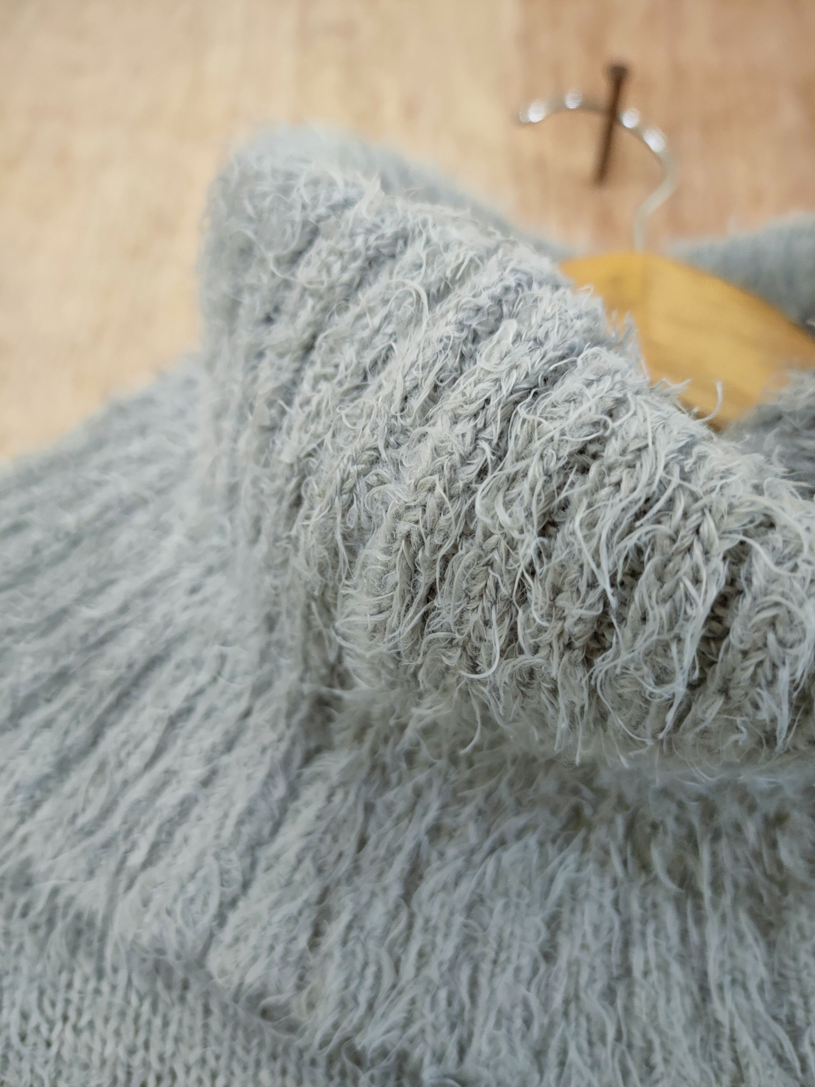 Homespun Knitwear DL L.Espoir japan mohair fur shag shaggy knitwear #46-490 Size US S / EU 44-46 / 1 - 4 Thumbnail