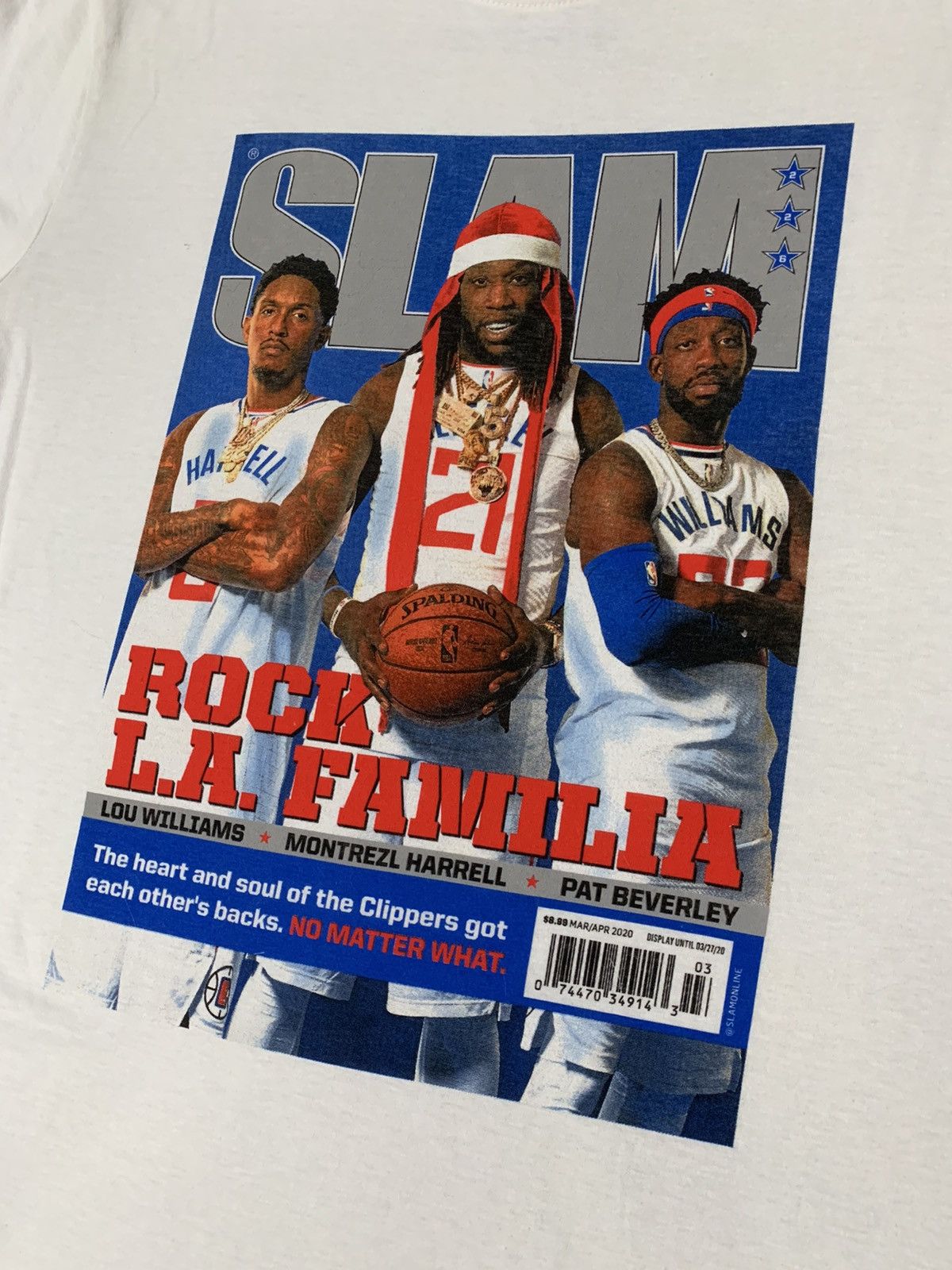 47 Brand Clippers Throwback Cover T-Shirt Size US L / EU 52-54 / 3 - 5 Thumbnail