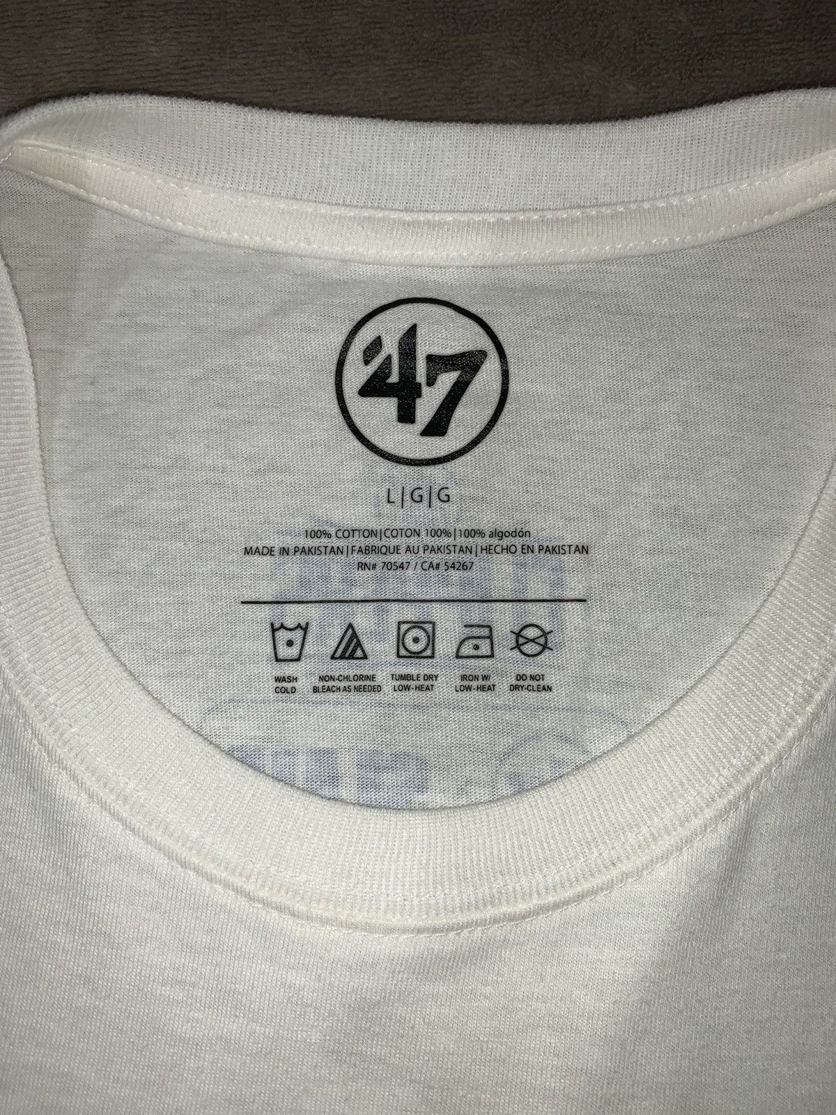 47 Brand Clippers Throwback Cover T-Shirt Size US L / EU 52-54 / 3 - 3 Thumbnail