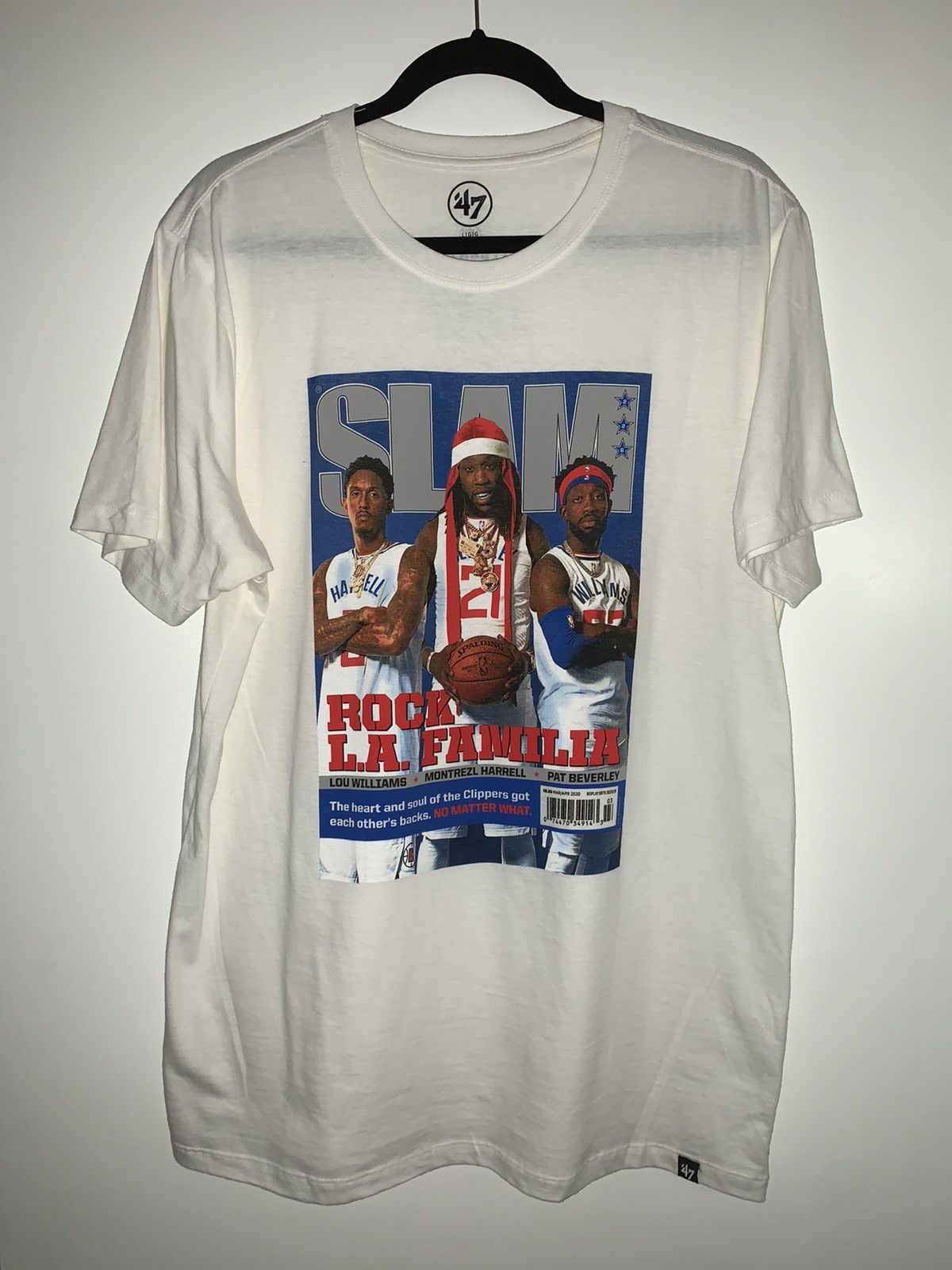 47 Brand Clippers Throwback Cover T-Shirt Size US L / EU 52-54 / 3 - 1 Thumbnail