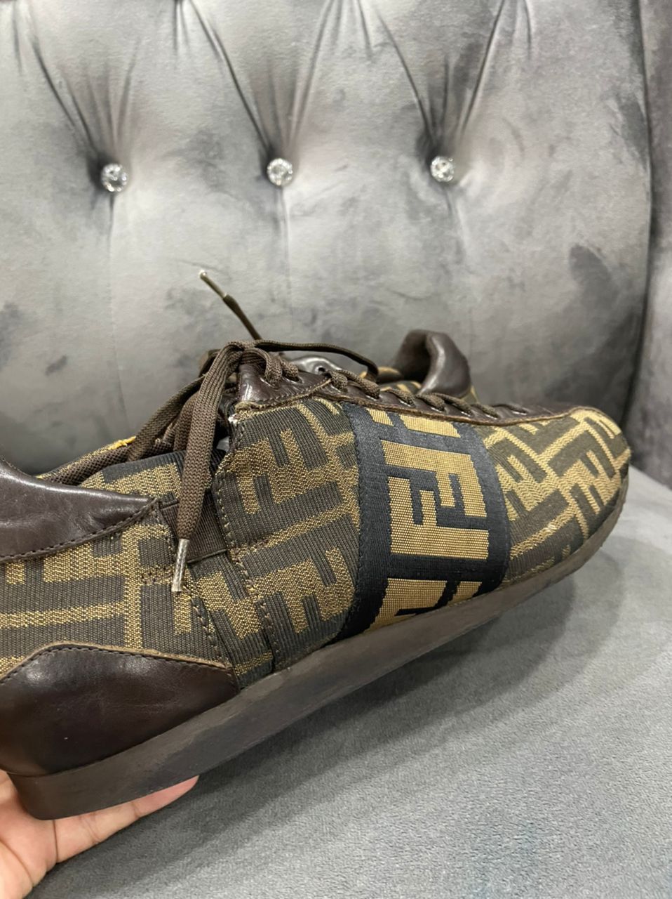 Fendi Authentic FENDI Shoes sneakers Size US 10 / EU 43 - 10 Thumbnail